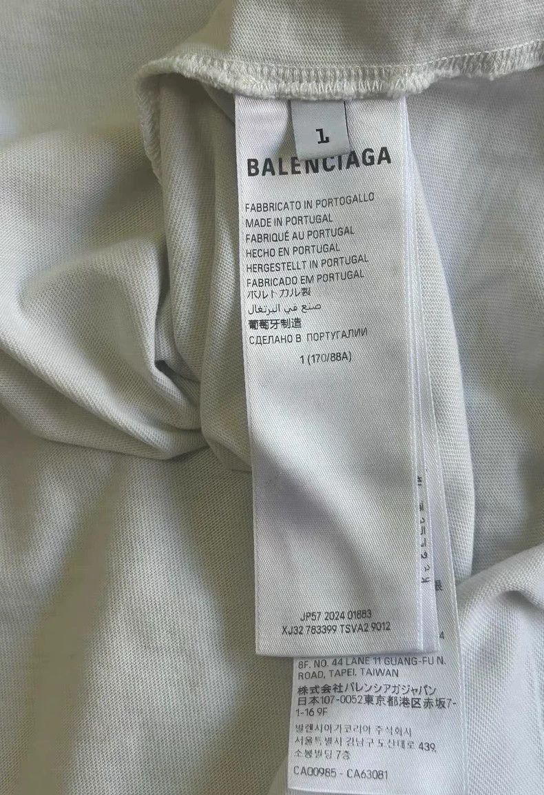Balenciaga Balenciaga Short - sleeved t - shirt Size US S / EU 44-46 / 1 - 3 Thumbnail