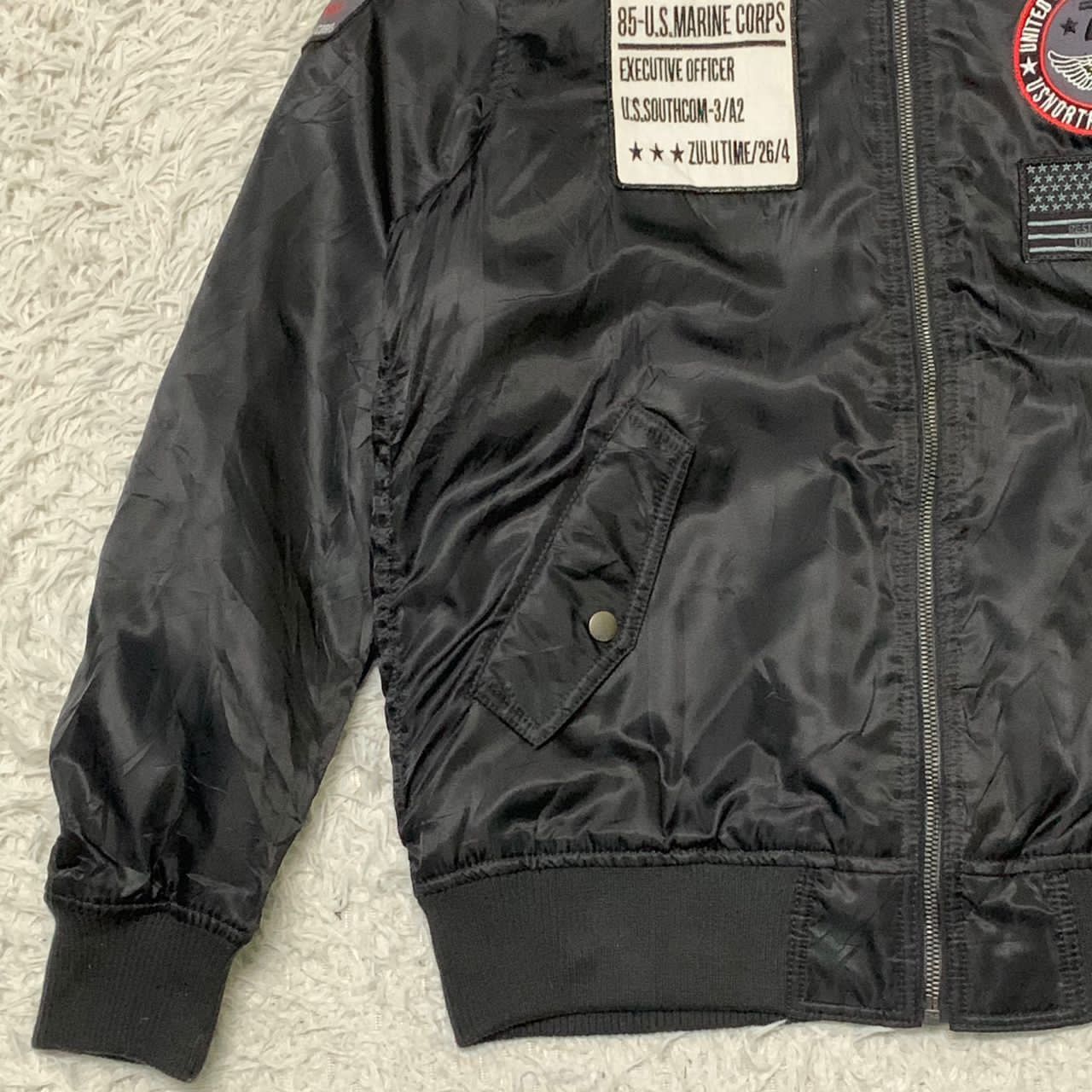 Japanese Brand Usaf Us Marine Corps Jacket With Hoodie Size US L / EU 52-54 / 3 - 5 Thumbnail