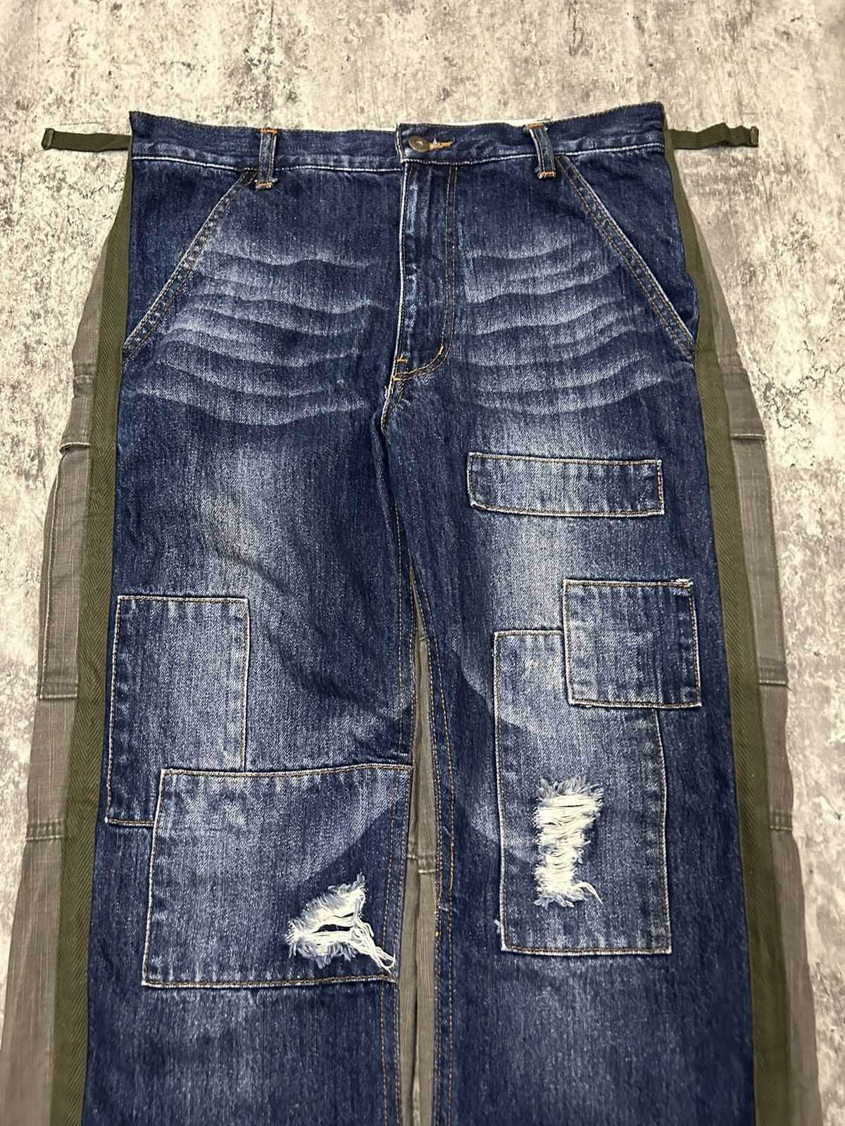 Japanese Brand Dear Laurel Japan hybrid Rippet Pants Size US 32 / EU 48 - 5 Thumbnail