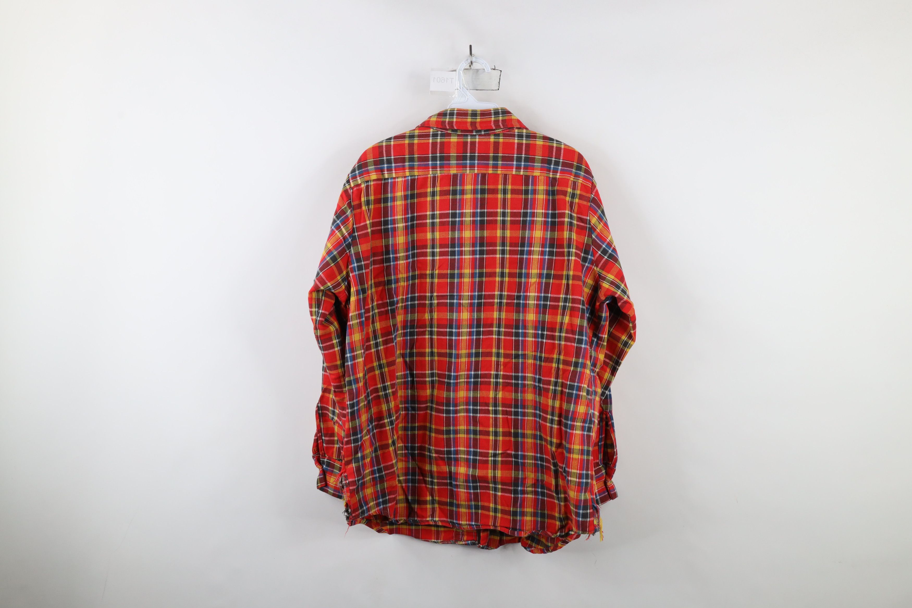 Vintage Vintage 70s Streetwear Collared Button Shirt Plaid USA Size US M / EU 48-50 / 2 - 12 Thumbnail