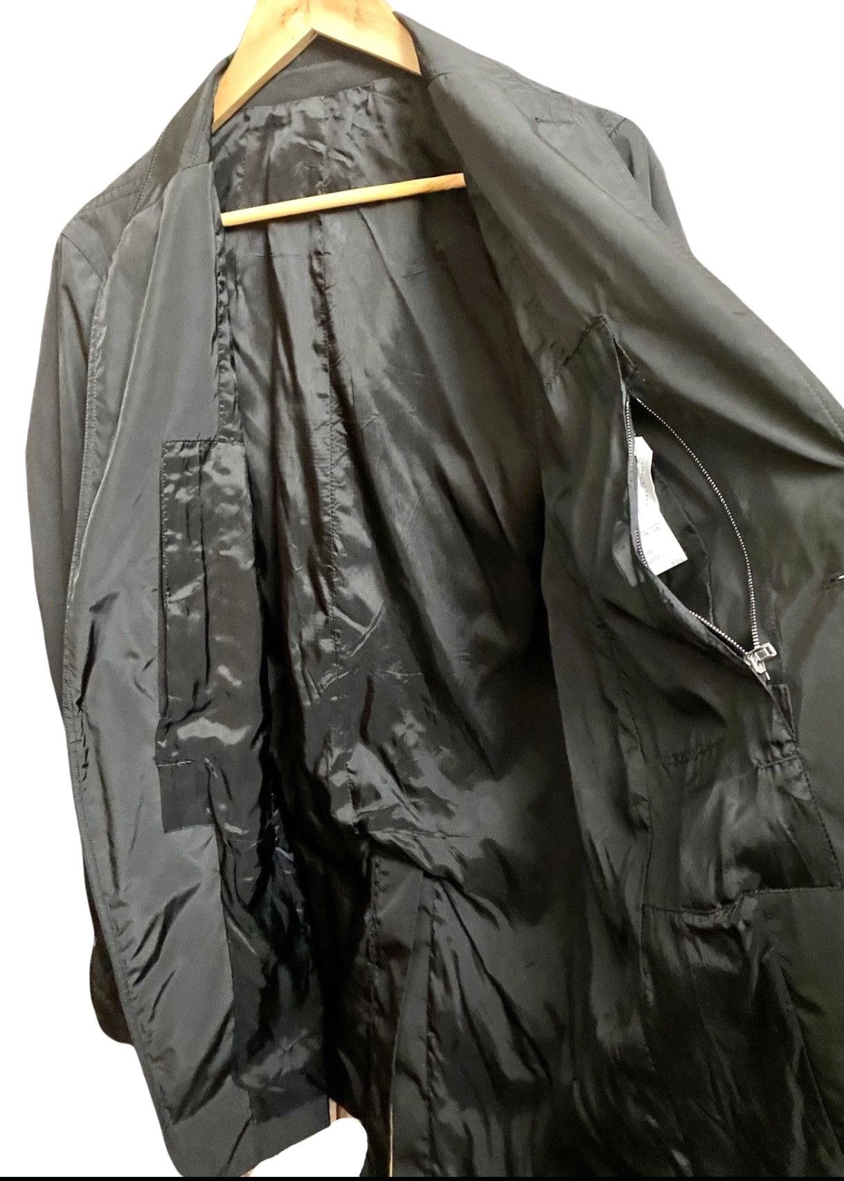 Rick Owens rick owens black technical blazer jacket 48 it slim Size US M / EU 48-50 / 2 - 8 Thumbnail