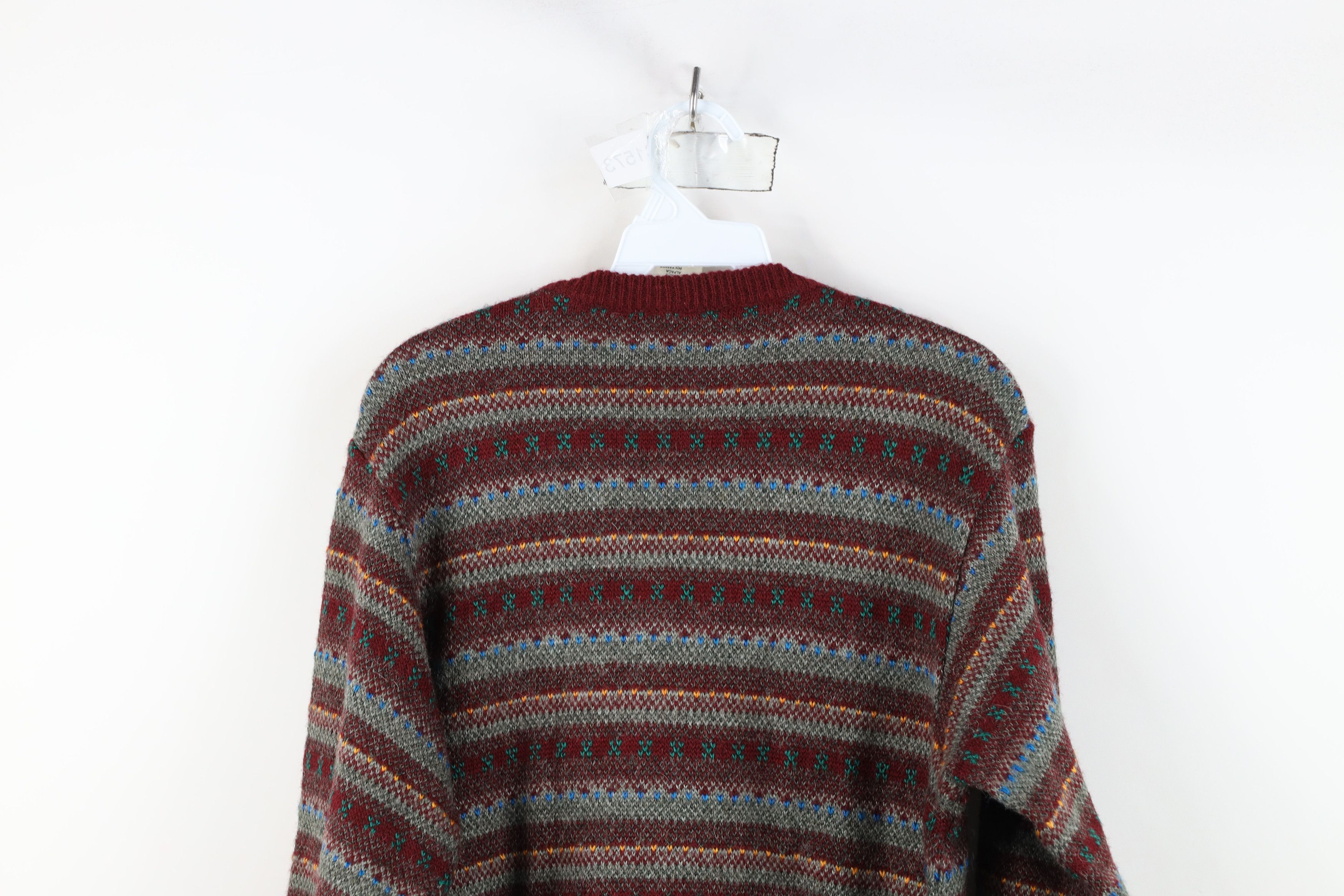 Vintage Vintage 90s Streetwear Alpaca Wool Blend Knit Sweater Size US XXL / EU 58 / 5 - 8 Thumbnail