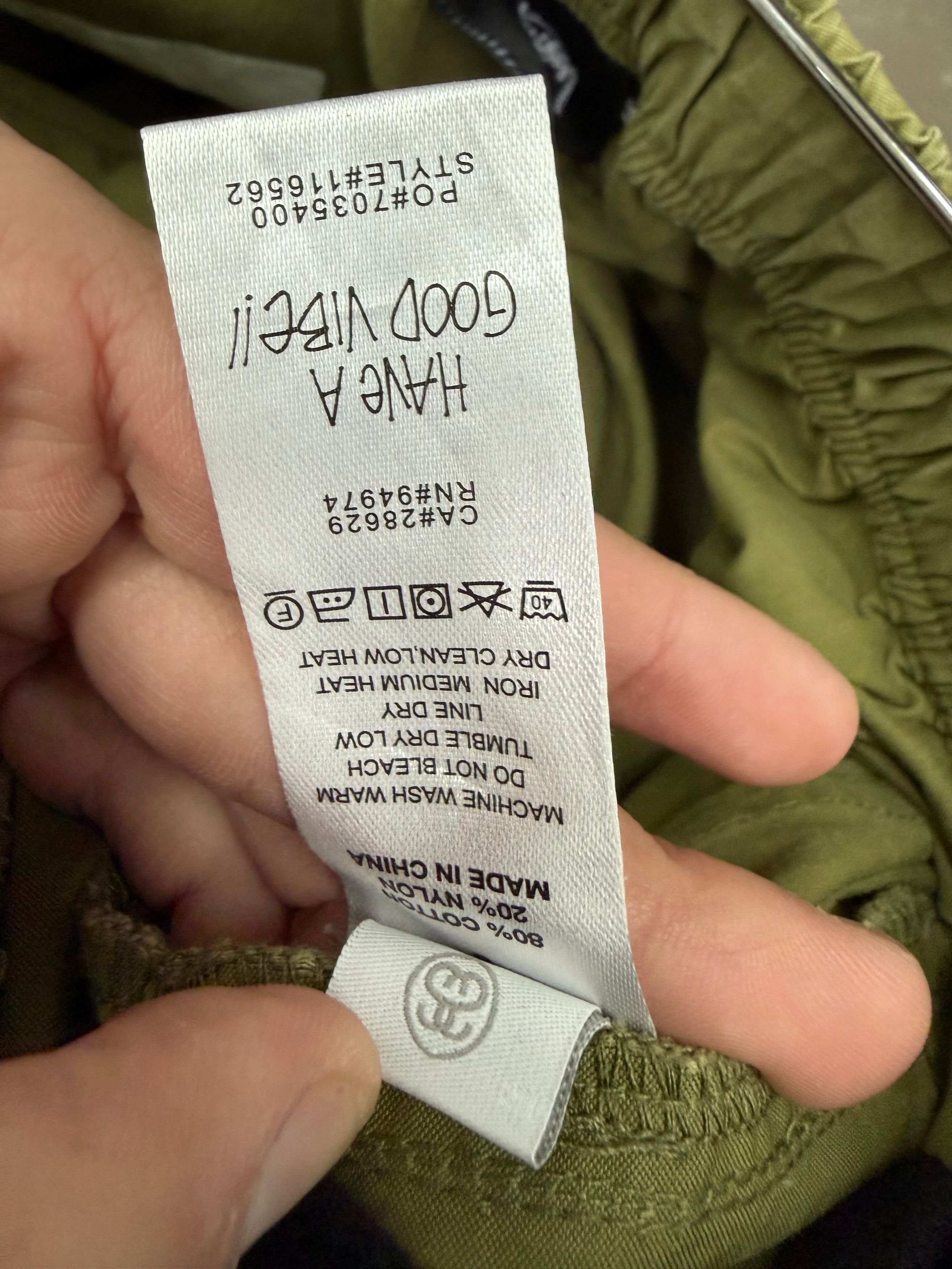 Stussy Stussy Green Cargo Pants - Size S Size US 30 / EU 46 - 8 Thumbnail