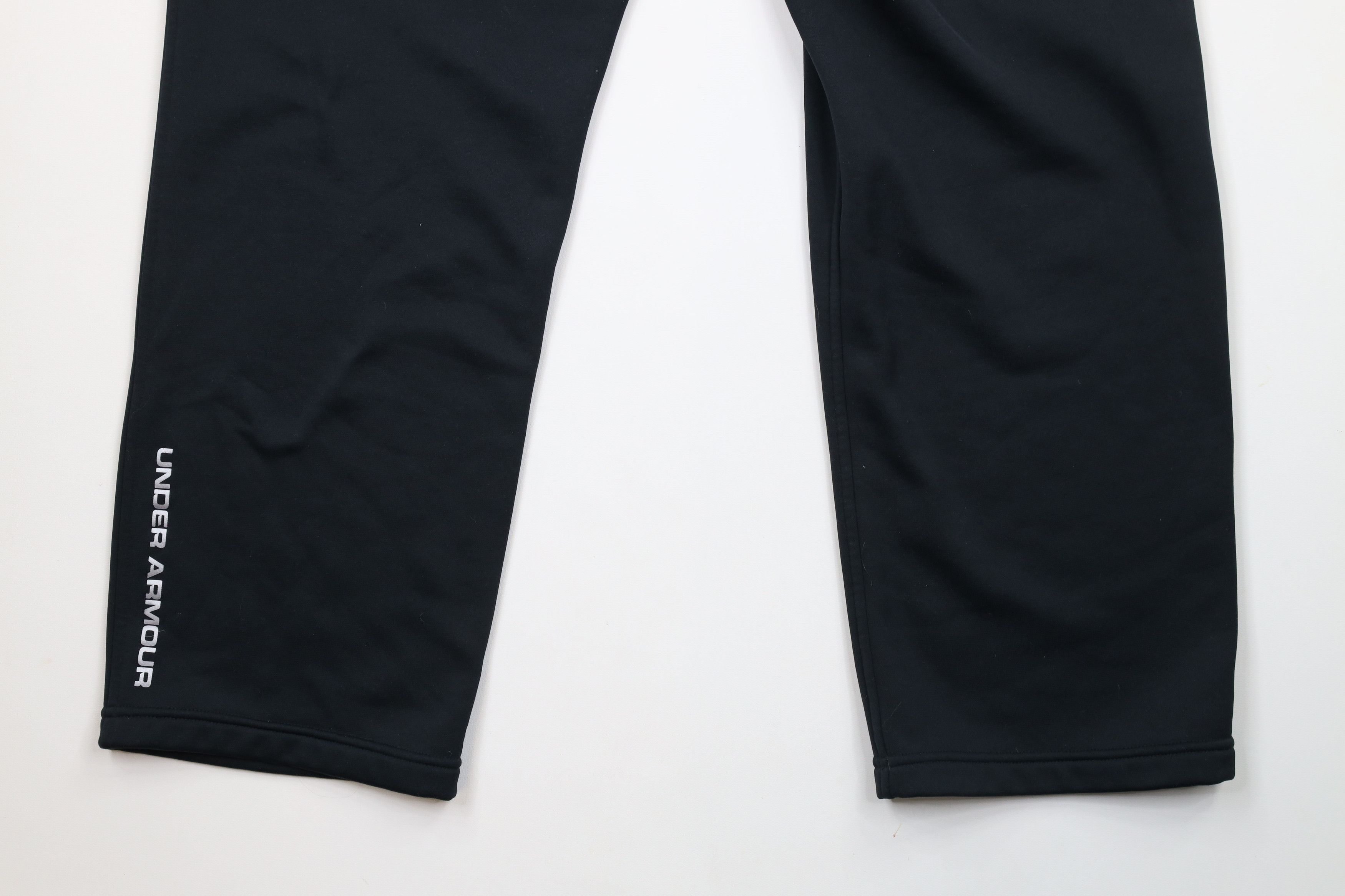 Under Armour × Vintage Under Armour Wide Leg Fleece Lined Sweatpants Pants Black Size US 34 / EU 50 - 11 Thumbnail