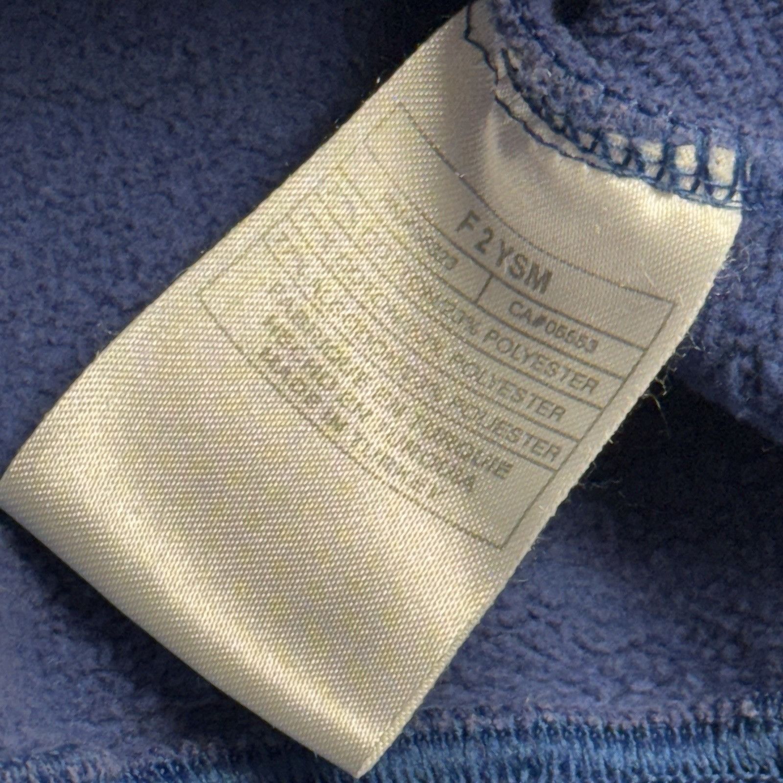 Nike Vintage Y2K Nike Sweatshirt Mens XXL 27x29.5 Blue Cut Neck Size US XXL / EU 58 / 5 - 12 Thumbnail