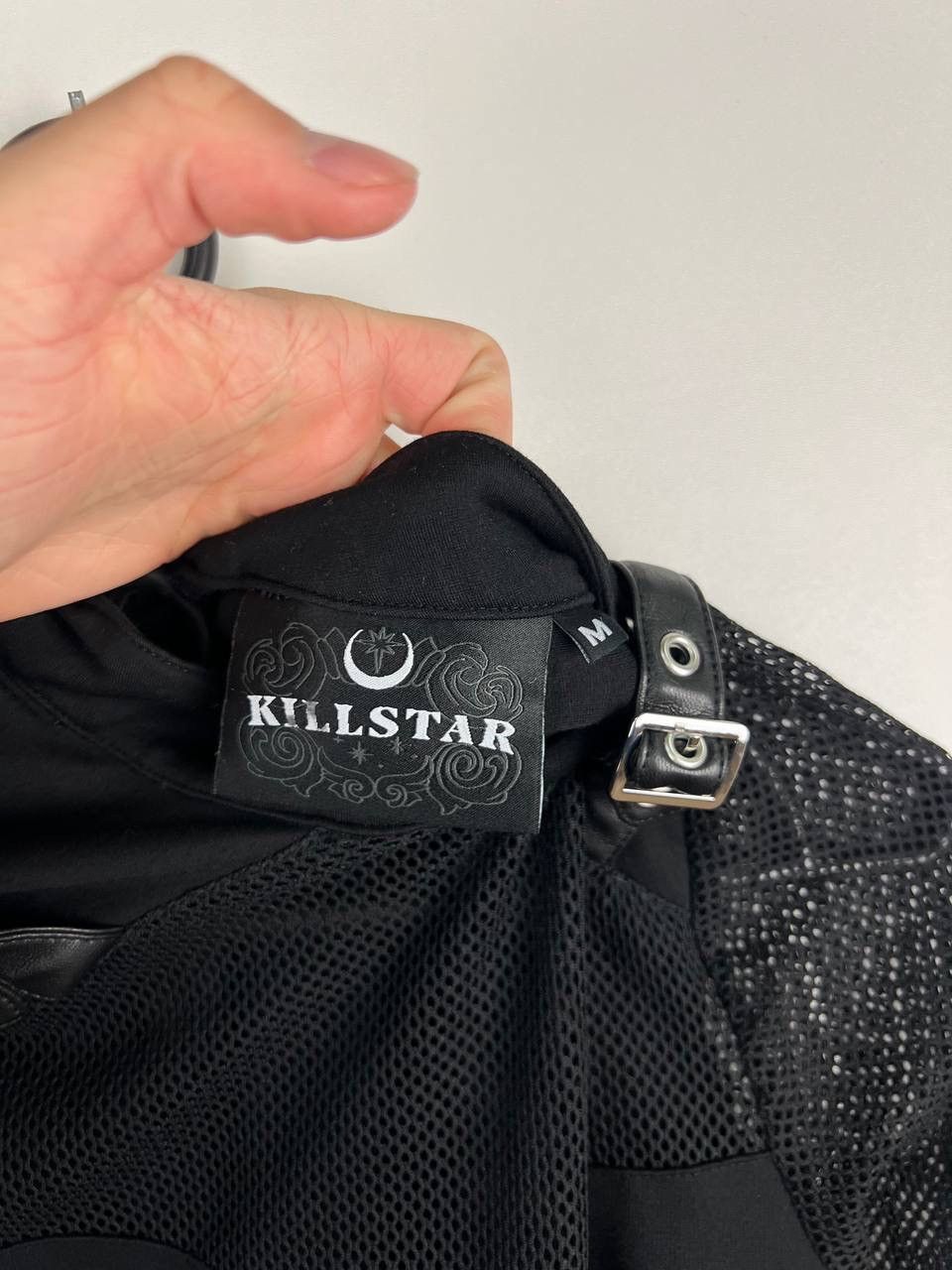 Killstar × Vintage Killstar streetwear long sleeve woman’s size M Size M / US 6-8 / IT 42-44 - 4 Thumbnail