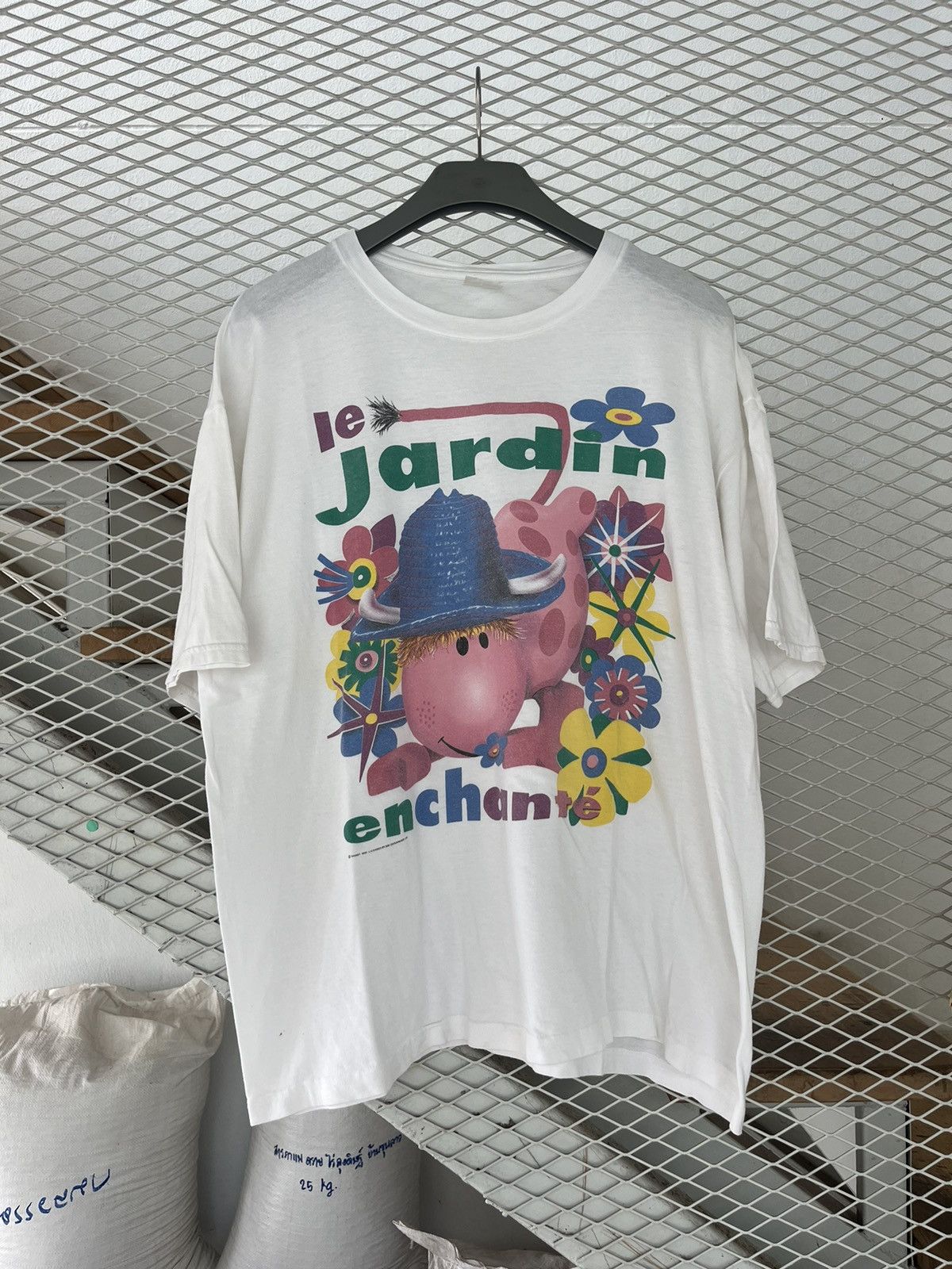 Other Vintage le Jardin enchante Cartoon Kids danot 1991’s BBC Size US XL / EU 56 / 4 - 2 Thumbnail