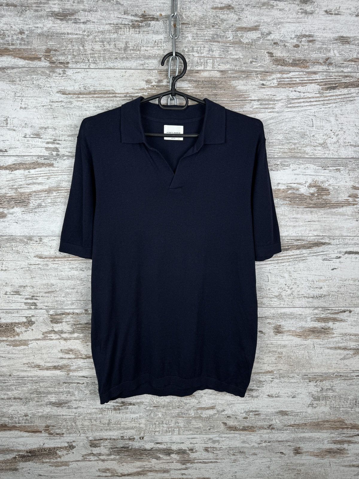 A Day's March Mens A Days March polos luxury T-shirt cotton wool Size US M / EU 48-50 / 2 - 2 Thumbnail