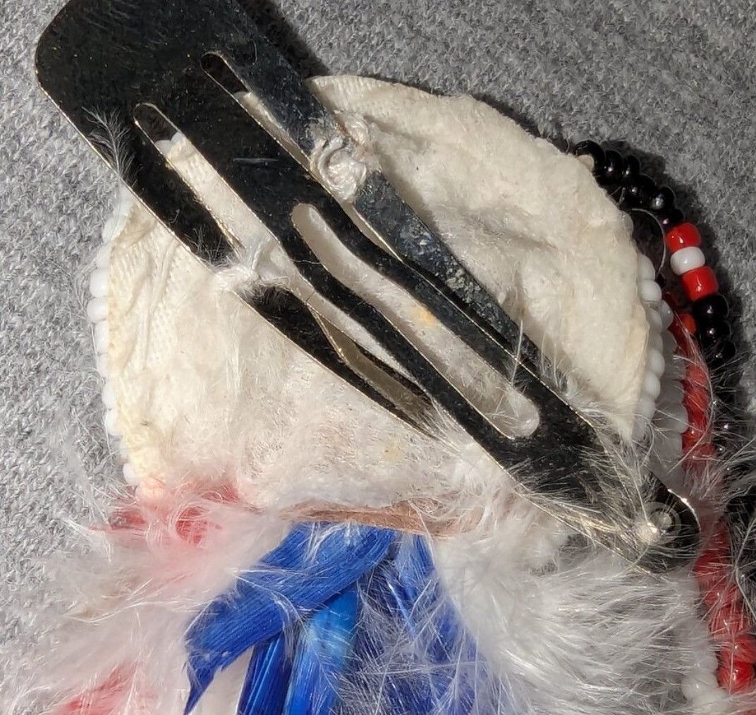 Vintage Vintage 70’s Custom Native American Hair Clip Set Size ONE SIZE - 6 Thumbnail