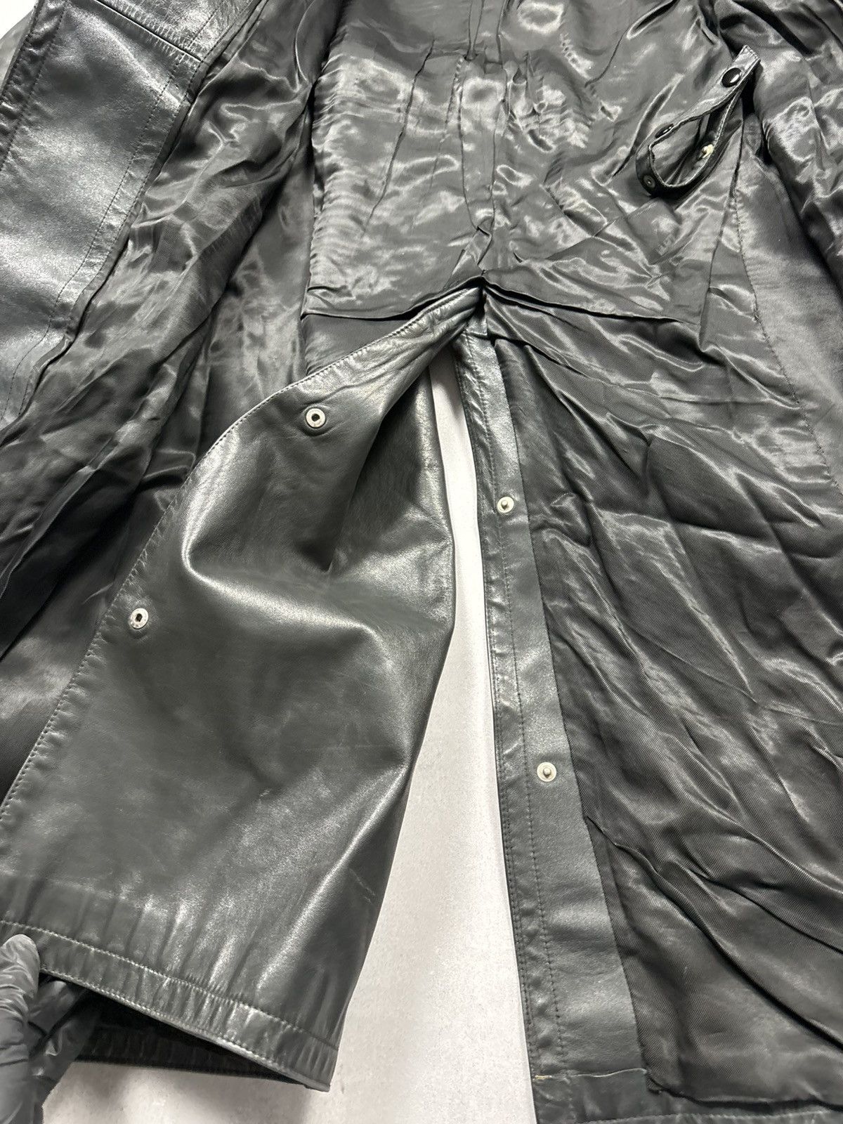 Vintage Vintage German Leather Trench Coat WW2 Vintage Horsehide 46 Size US S / EU 44-46 / 1 - 9 Thumbnail