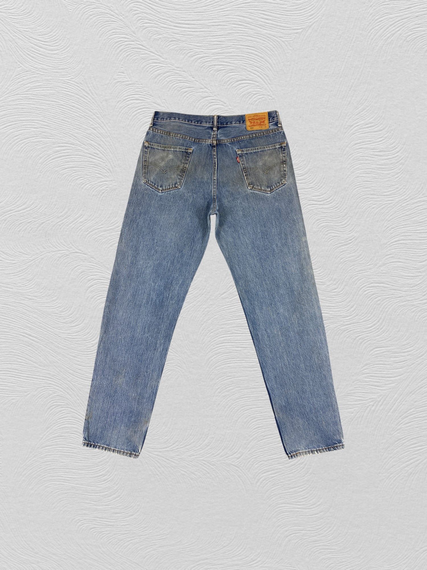 Levi's Blue Vintage Levi's 550 Jeans 36x35 Denim -JN1892 Size US 36 / EU 52 - 2 Thumbnail