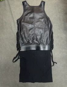 Rick Owens Rick Owens RO 14SS leather vest (main show style) Size US S / EU 44-46 / 1 - 4 Thumbnail