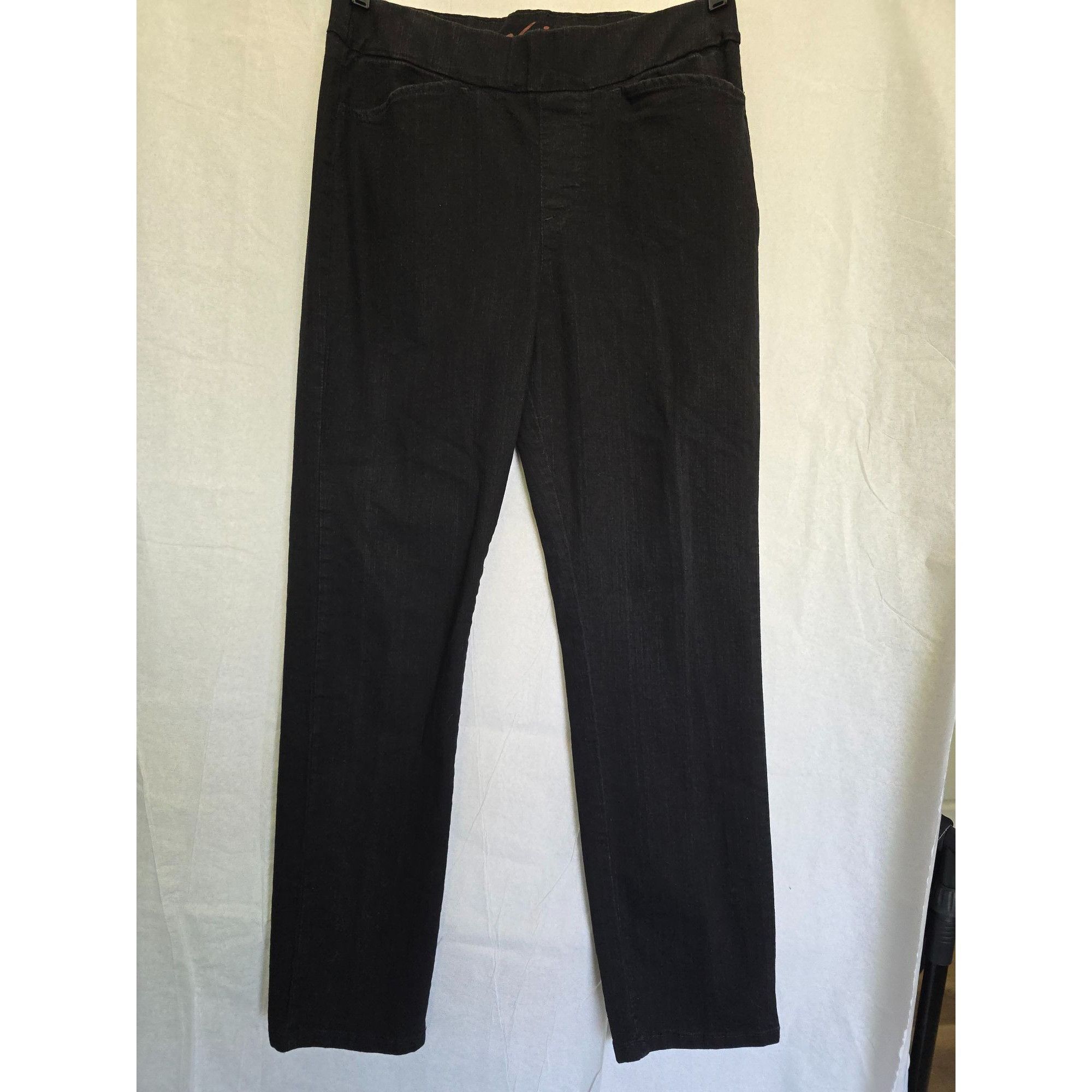 Other Chic Classic Collection Women's Black Jeans Size 8 Average Size 30" / US 8 / IT 44 - 1 Thumbnail