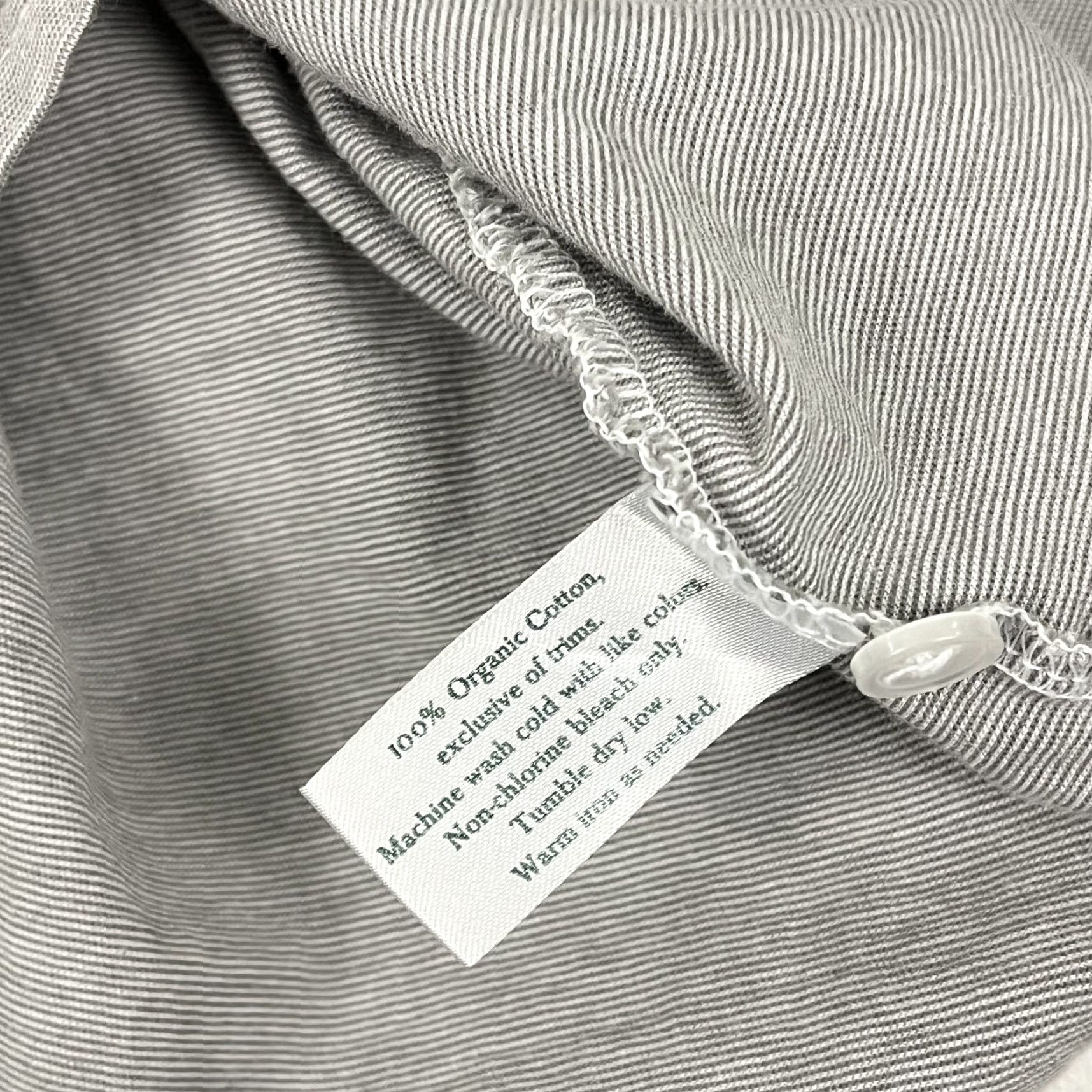 Vintage Criquet Polo Shirt Men Large Heather Gray Knit Organic Cotton Casual Preppy Golf Size US L / EU 52-54 / 3 - 7 Thumbnail