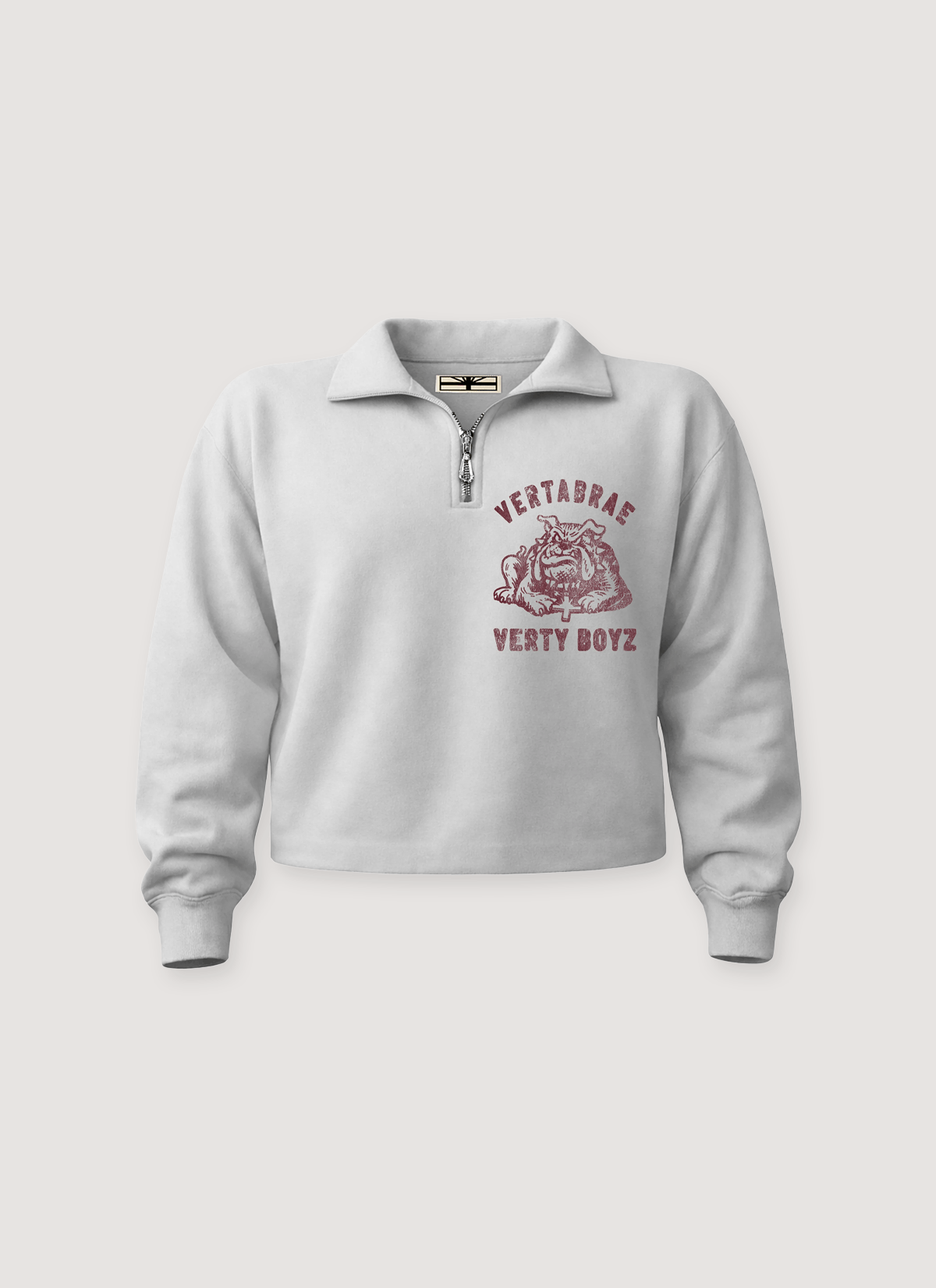 Vertabrae Sandlot Quarter Zip Sweater Heather Grey Size US S / EU 44-46 / 1 - 1 Preview