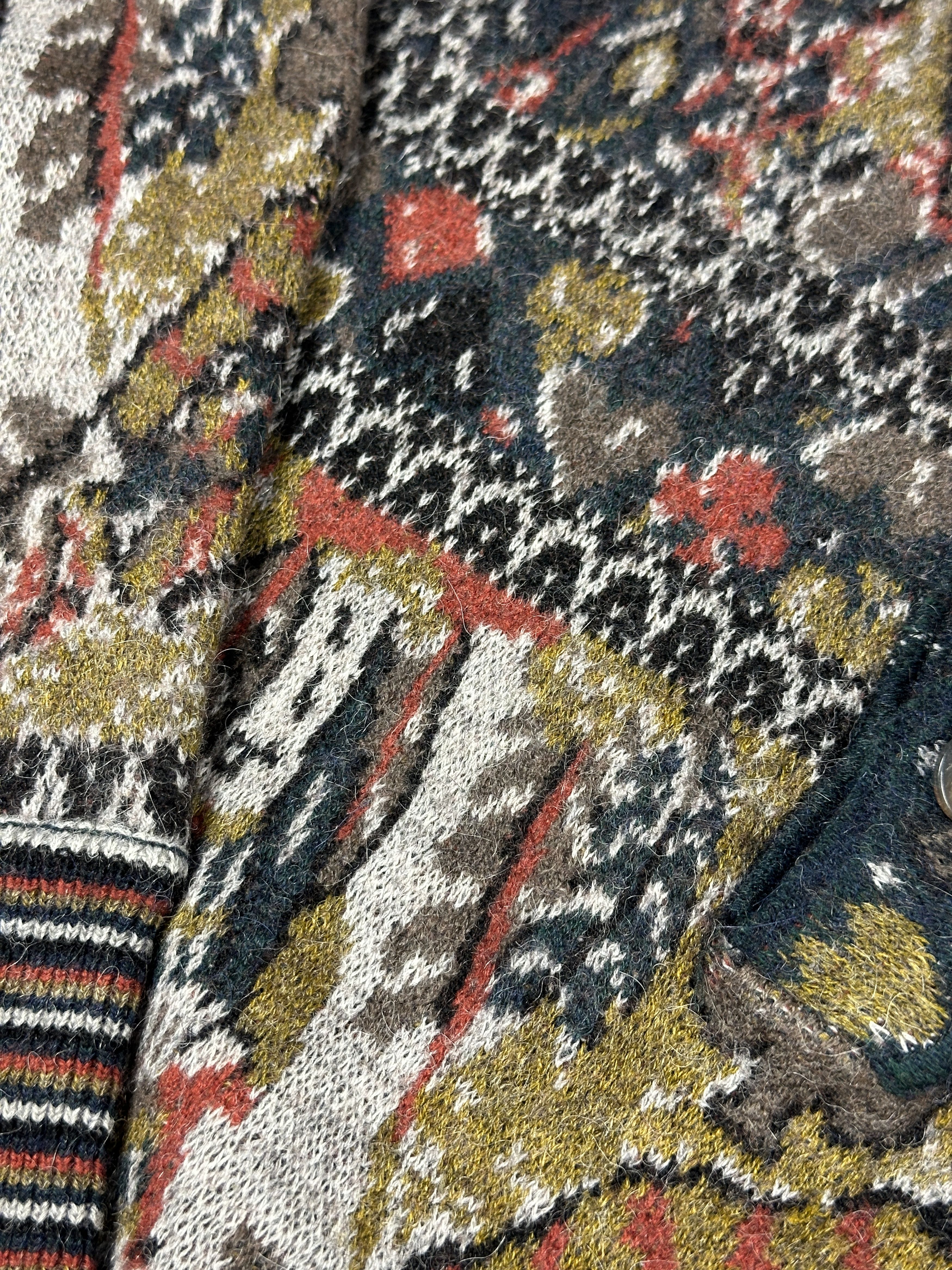 Missoni Vintage Missoni Uomo women’s wool sweater oversized M-L. Size M / US 6-8 / IT 42-44 - 6 Thumbnail