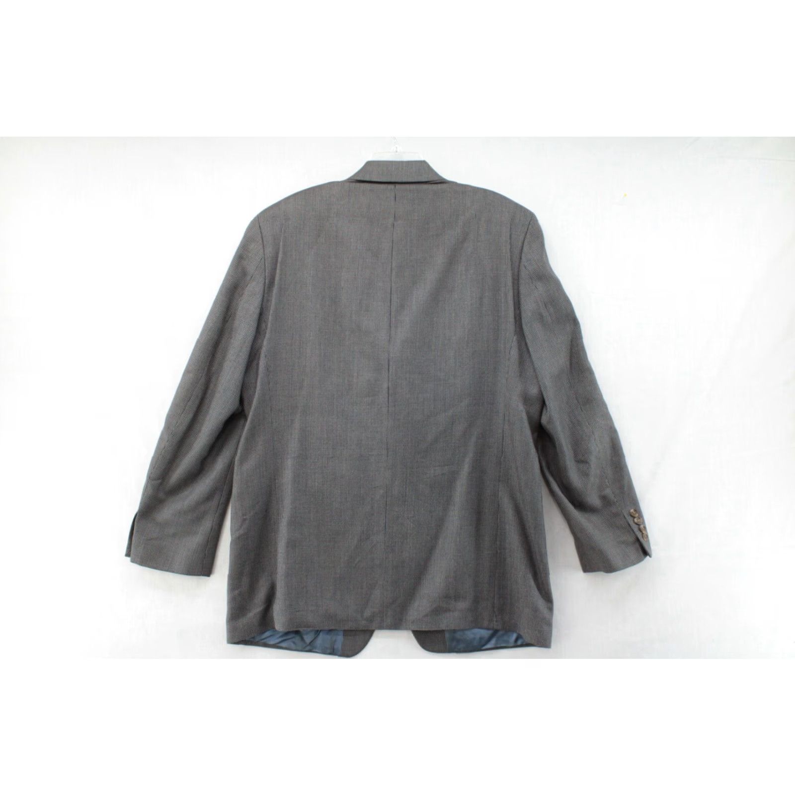 Ralph Lauren VINTAGE Ralph Lauren Blazer Men's 44L Gray Silk Wool Sport Jacket Union Preppy Office Size 44R - 5 Thumbnail