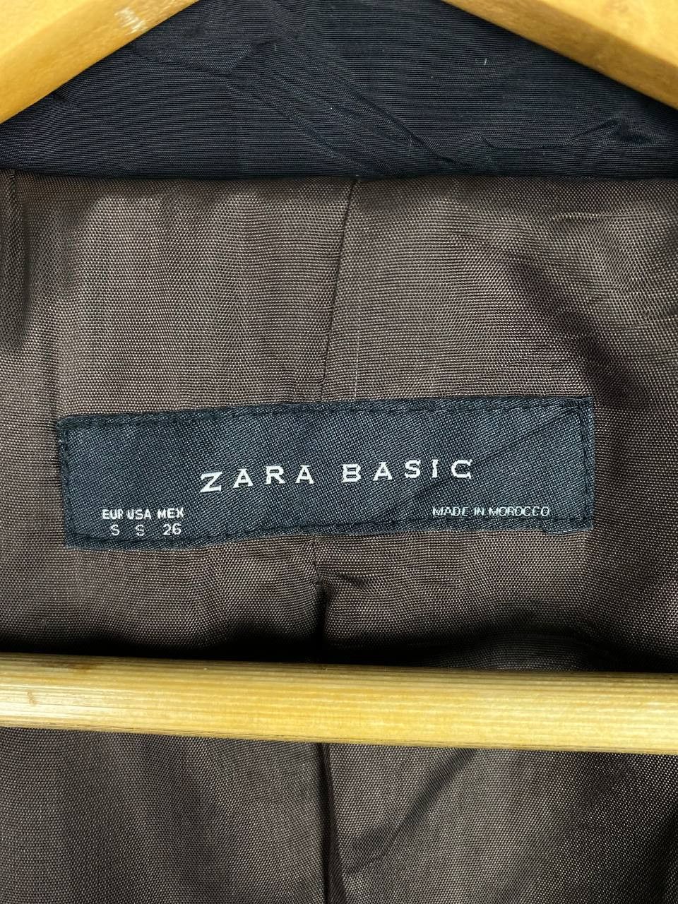 Zara zara basic double breast belted jacket nice design Size S / US 4 / IT 40 - 6 Thumbnail
