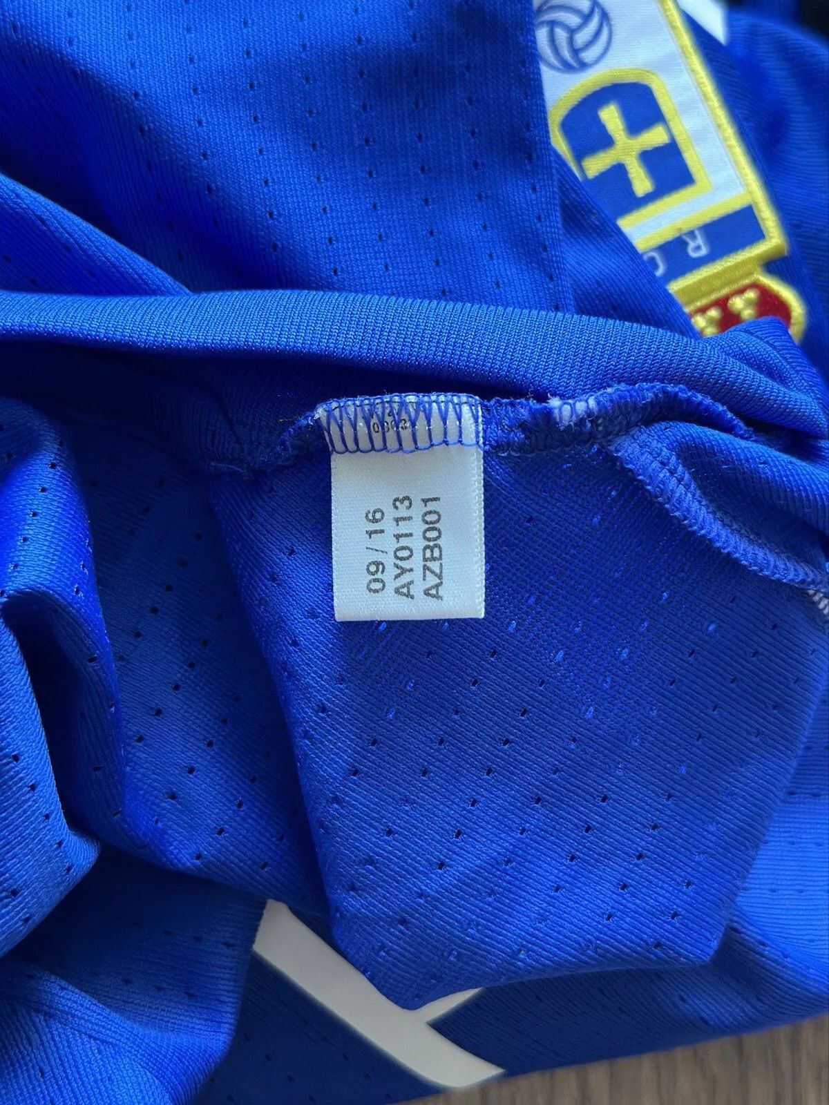 Adidas Real Oviedo 2016 2017 Home Jersey Soccer Adizero PlayerIssue Size US S / EU 44-46 / 1 - 9 Thumbnail
