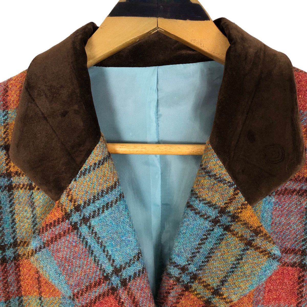 Harris Tweed Vintage Harris Tweed Plaid Tweed Jacket Hand Woven Size L / US 10 / IT 46 - 6 Thumbnail