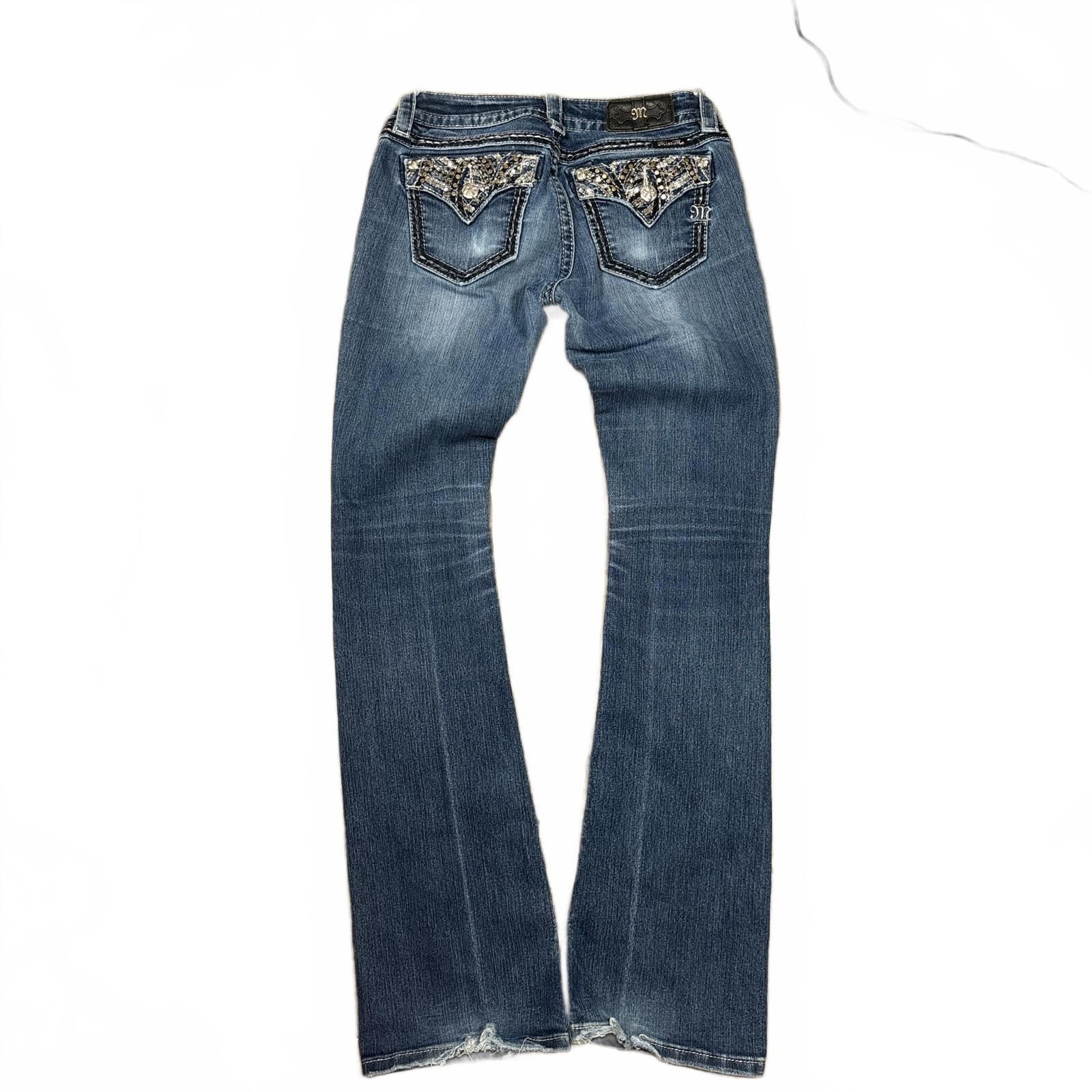 Other y2k miss me distressed studded jeans Size 27" / US 4 / IT 40 - 1 Thumbnail