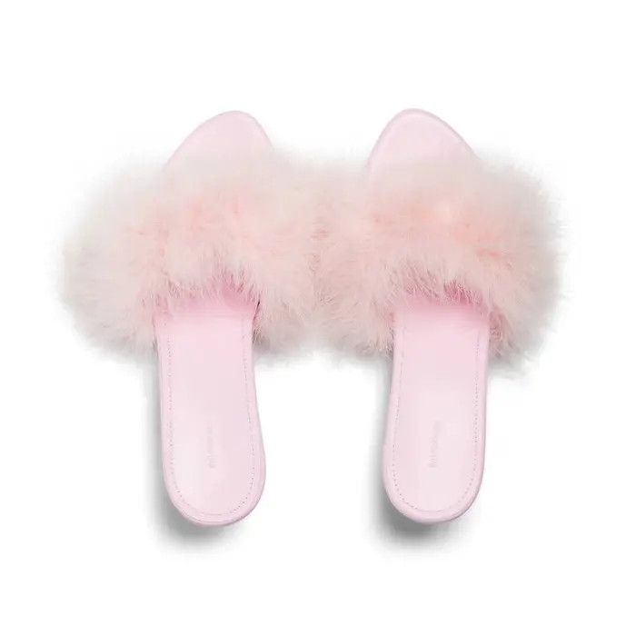 Balenciaga o1bcso1str0126 Boudoir 70mm Sandals in Pink Size US 10 / IT 40 - 6 Thumbnail