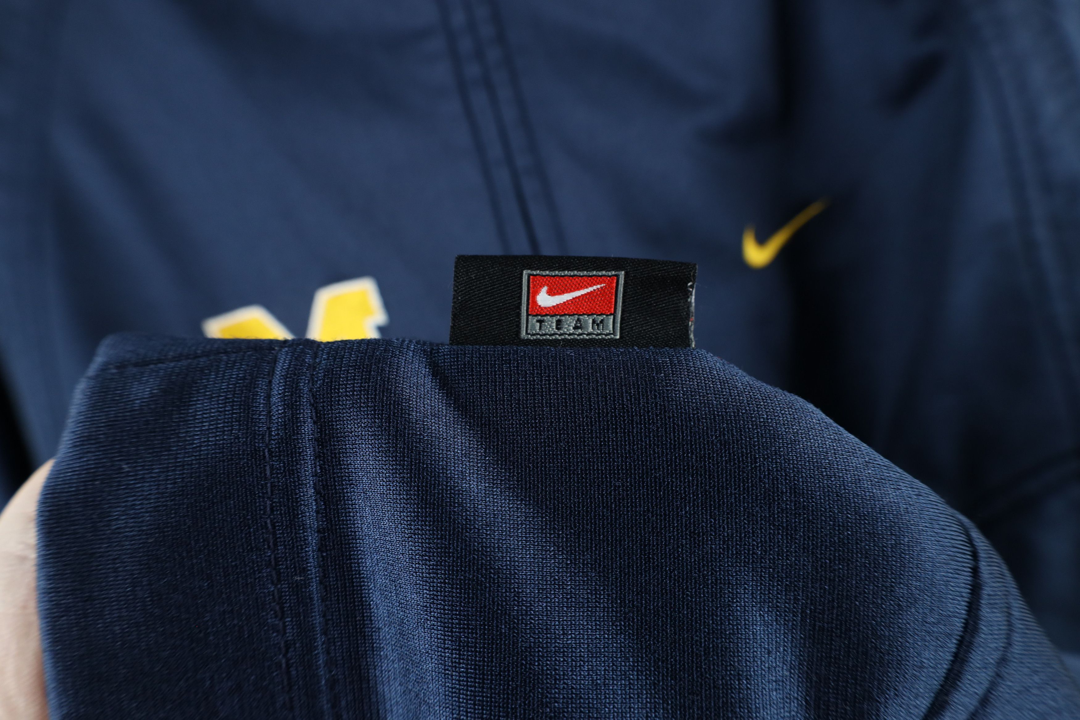Vintage Nike University of Michigan Football Full Zip Jacket