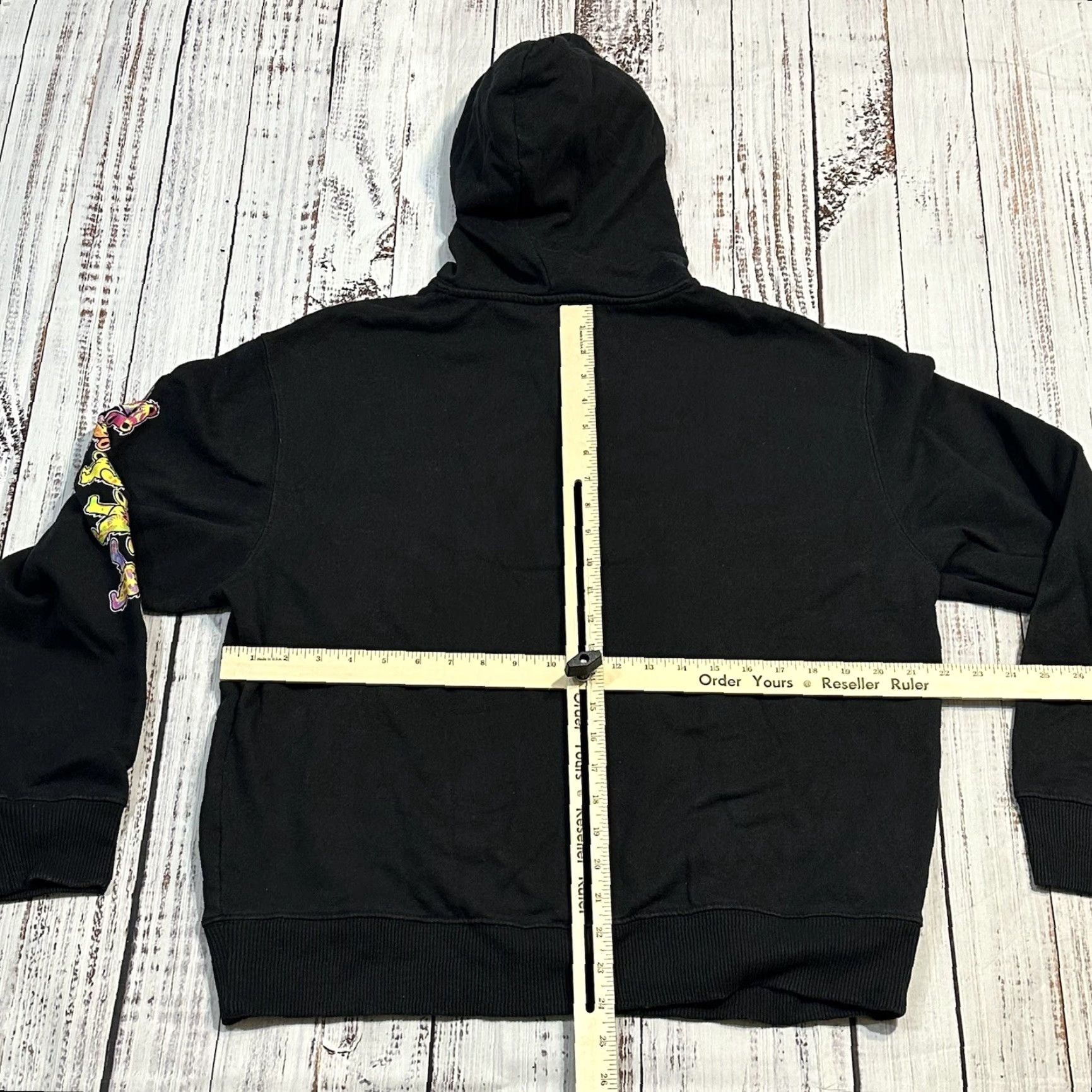 KangaROOS Grateful Dead Hoodie Mens M Black Kangaroo Pocket Sleeve Hit Graphic Print Front Logo Crew Neck Kangaroo Pocket Size US M / EU 48-50 / 2 - 7 Thumbnail