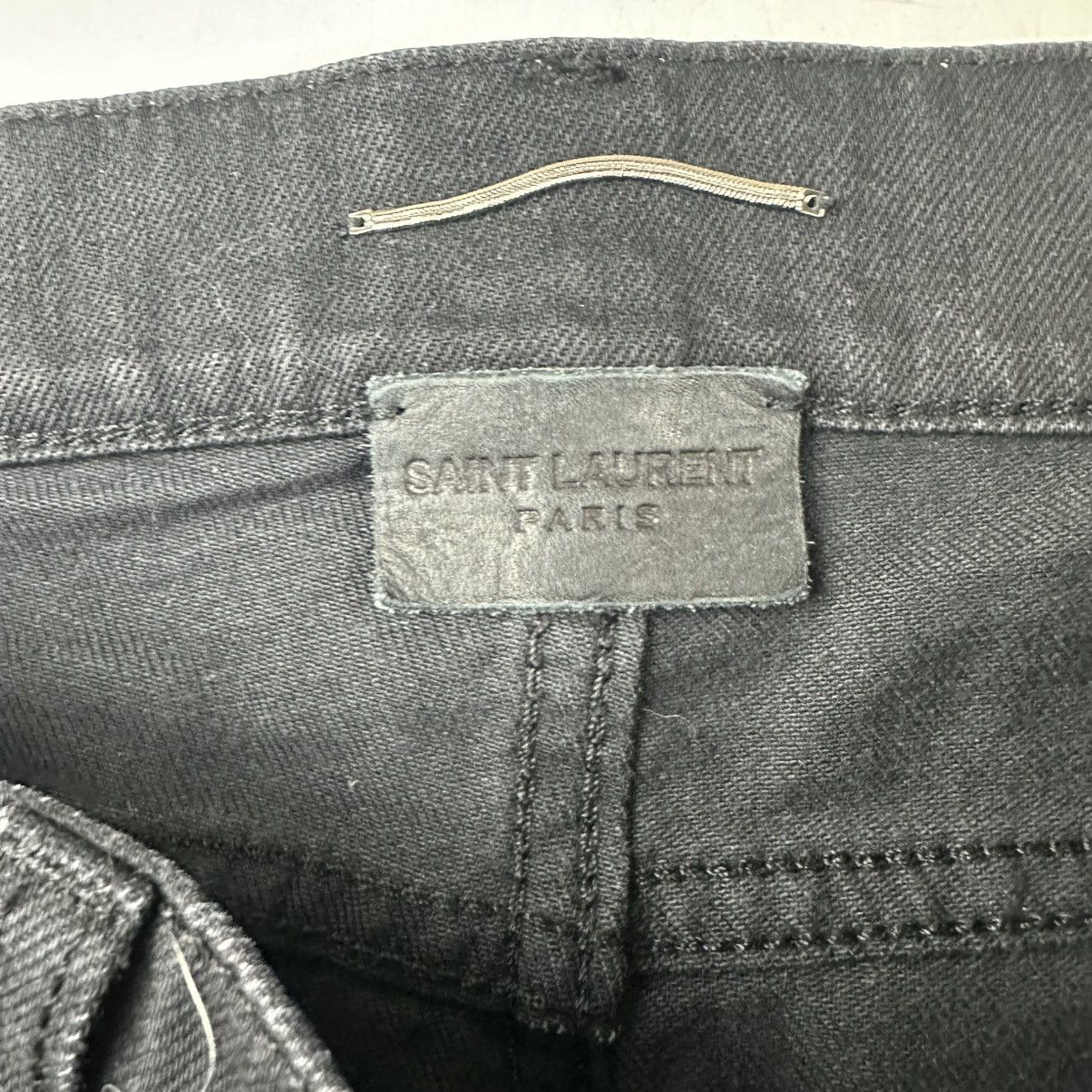 Saint Laurent Paris Saint laurent black jeans Size US 27 - 3 Thumbnail