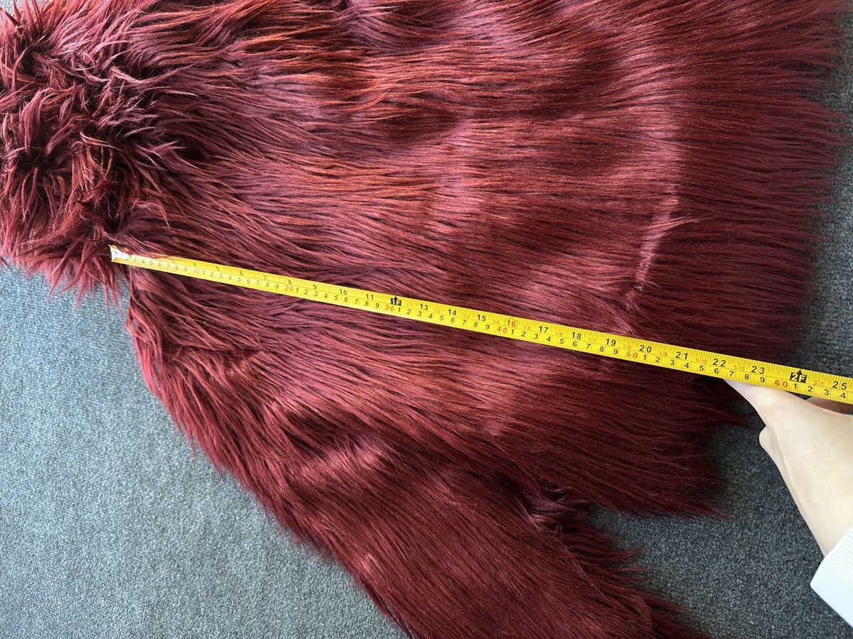 Other WMN LUXURY 🚨 FAUX FUR RED HOOD JACKET Y2K OPIUM LONG SLEEVE Size M / US 6-8 / IT 42-44 - 15 Thumbnail