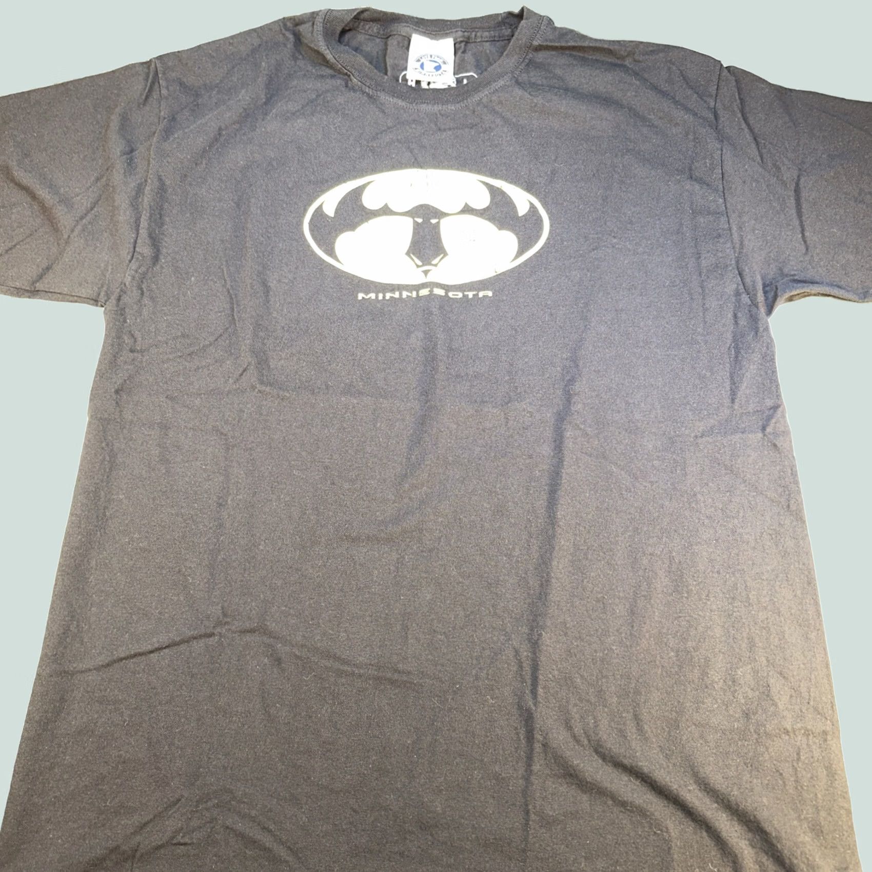 CO Duck Minnesota Moose Bat Logo T-Shirt Men’s Large Black Funny Graphic Tee Shirt Size US L / EU 52-54 / 3 - 1 Thumbnail
