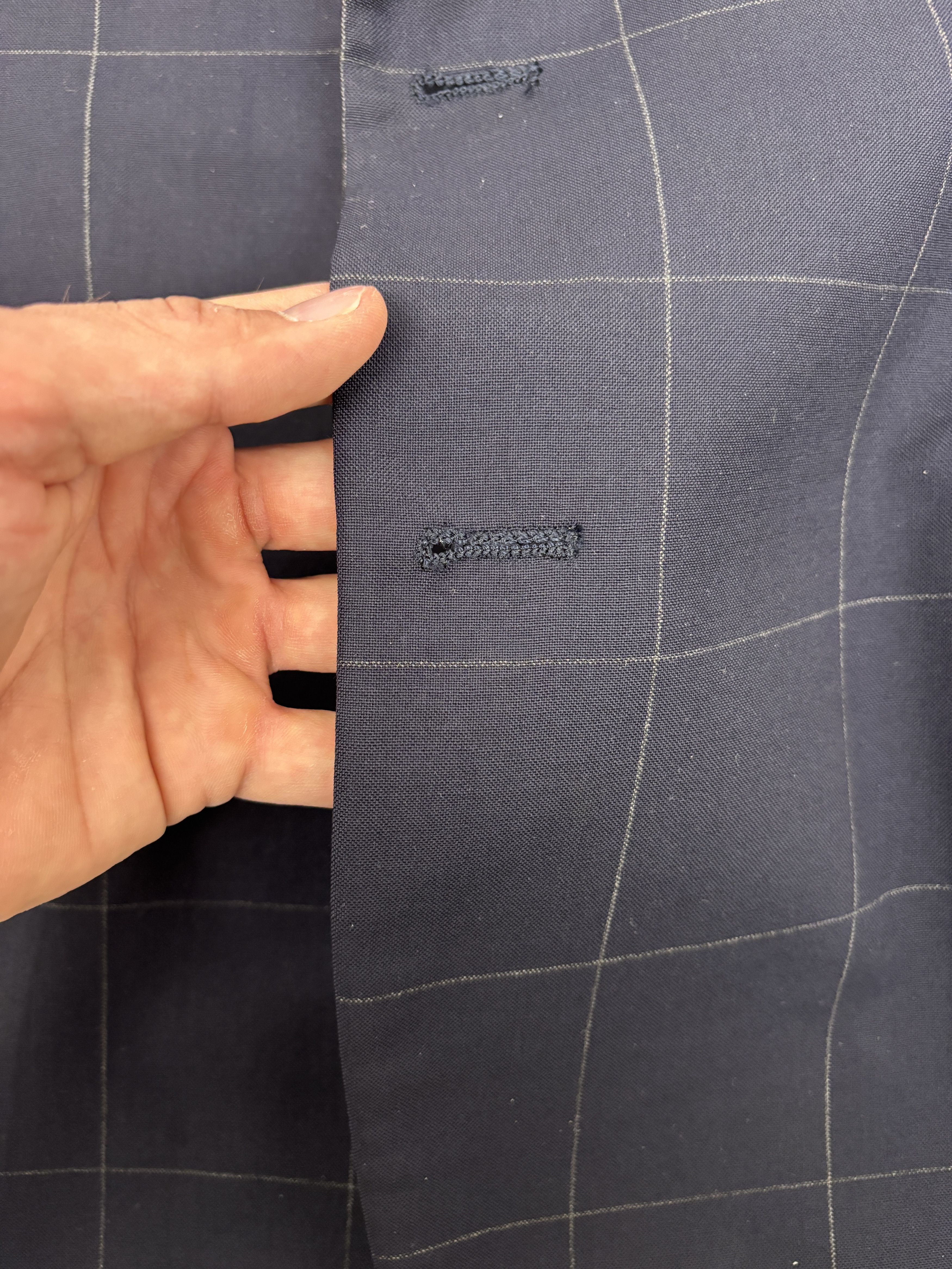 RRL Ralph Lauren RRL Windowpane Wool Blazer Made in USA Size 50R - 7 Thumbnail