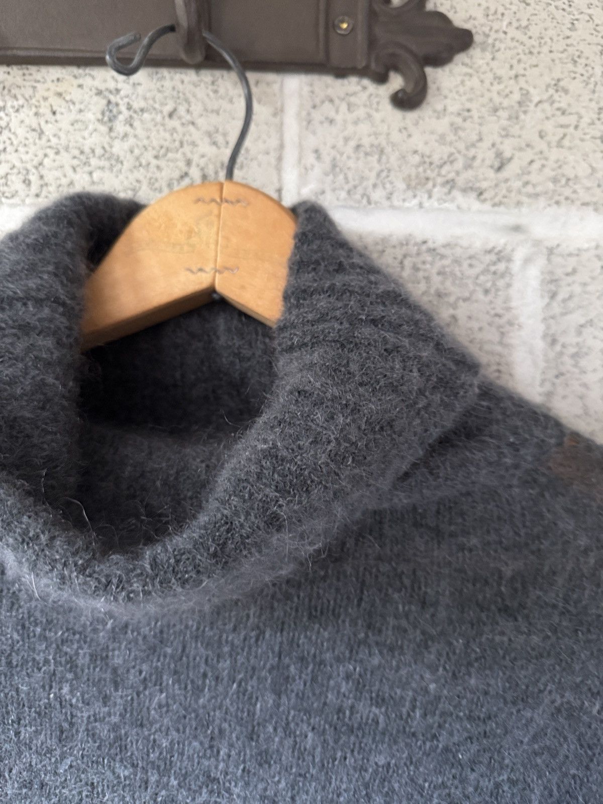 Sarah Pacini Sarah Pacini Mohair One Size Oversweater Size ONE SIZE - 3 Thumbnail