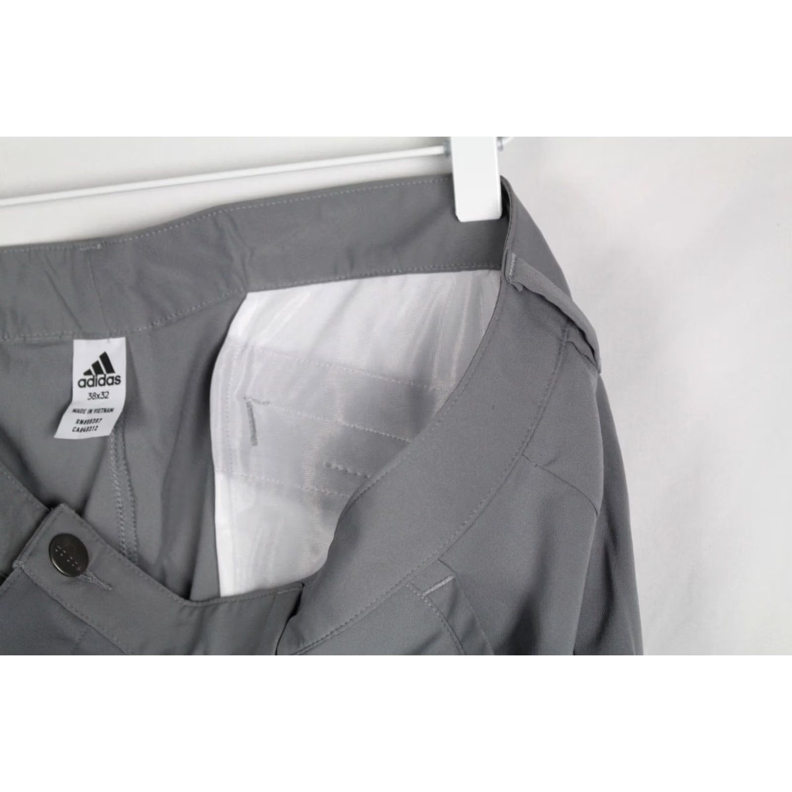 Adidas Adidas Adi Golf Pants Tapered 3 Stripe Lightweight 38 x 32 Grey GU2673 Mens Pants KD Size US 38 / EU 54 - 5 Thumbnail