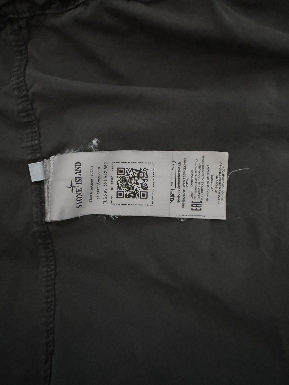 Stone Island Stone Island 7915103WN Garment Dye Hooded Anorak Hoodie Size US M / EU 48-50 / 2 - 5 Thumbnail