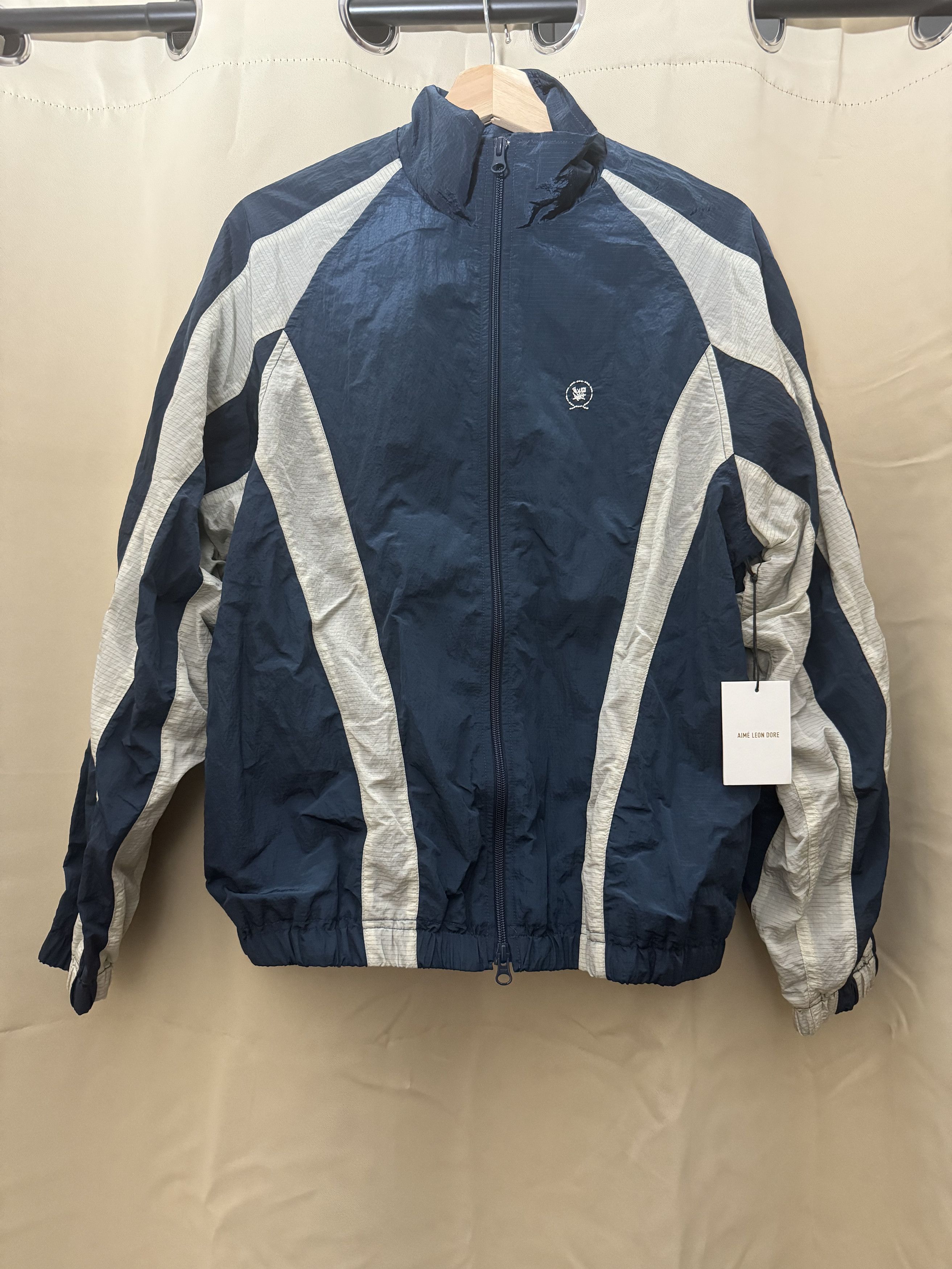 ジャケット・アウター Aime Leon Dore Crest Track Jacket Navy Aime Leon Dore Crest Track Jacket Navy