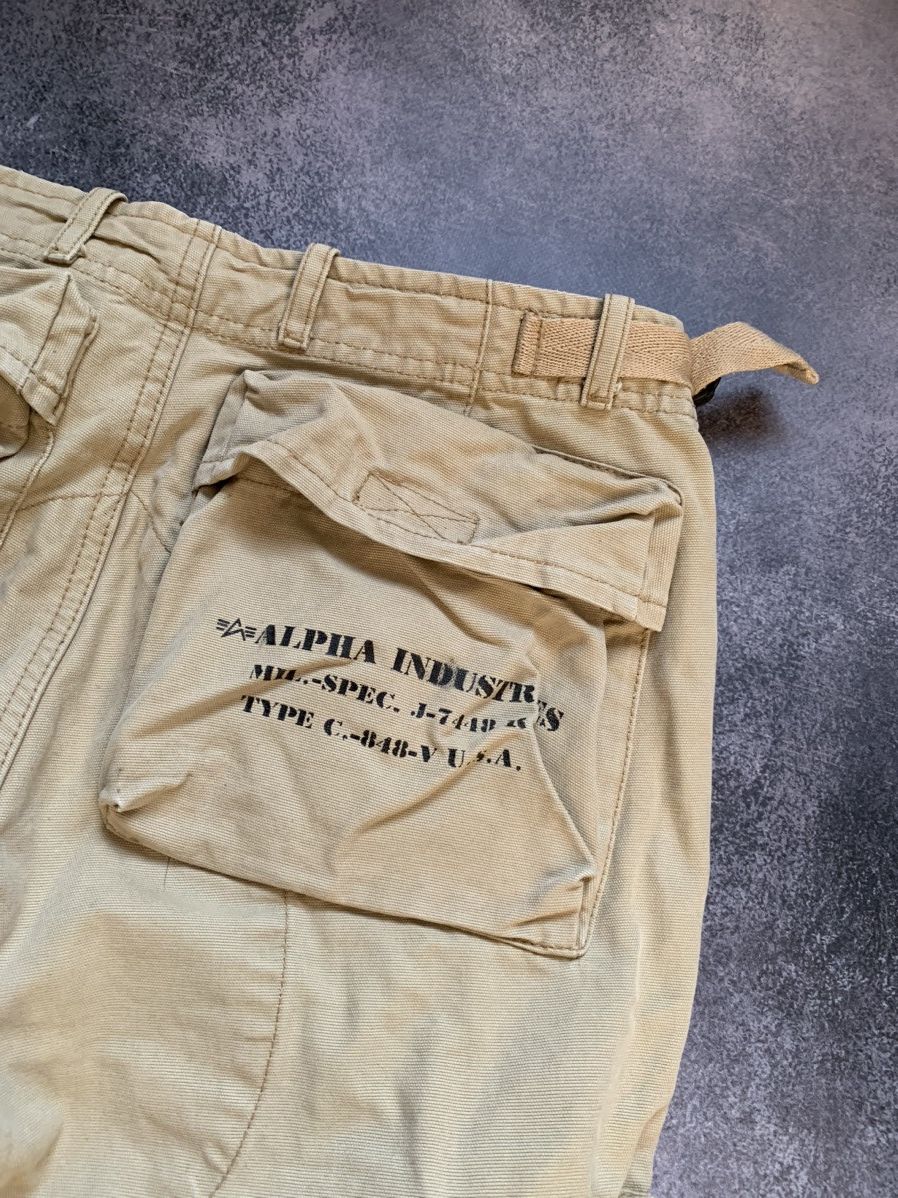 Alpha Industries × Vintage Alpha Industries vintage cargo pants y2k Size US 32 / EU 48 - 8 Thumbnail