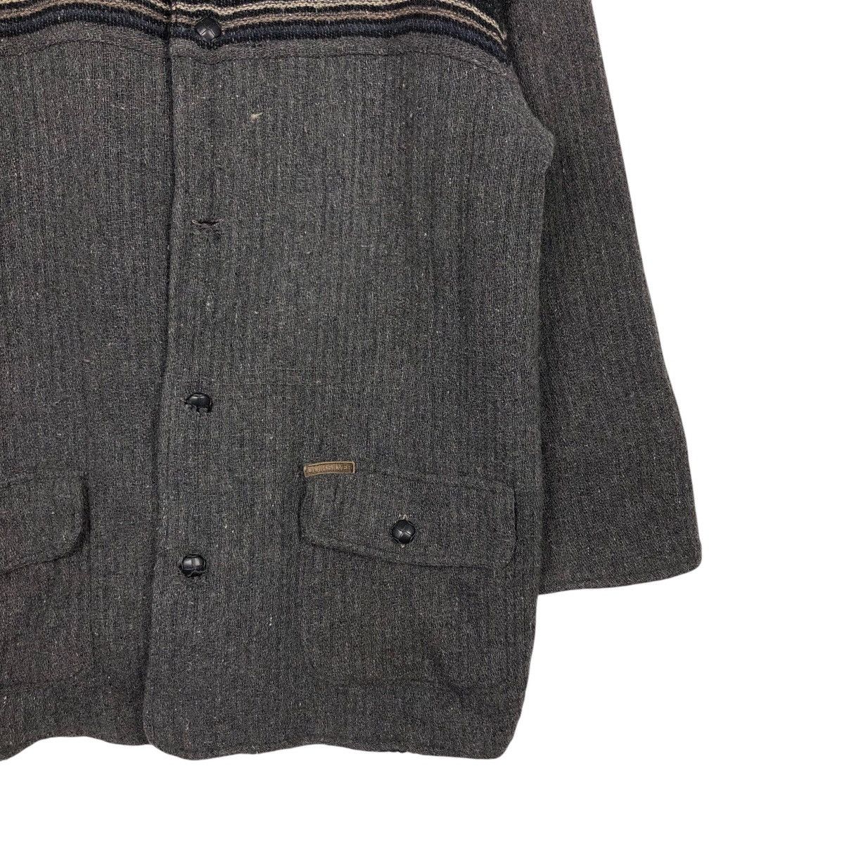 Japanese Brand × Quiksilver × Vintage 📌Vintage Wool Jacket Herringbone Quicksilver Button Size US L / EU 52-54 / 3 - 6 Thumbnail