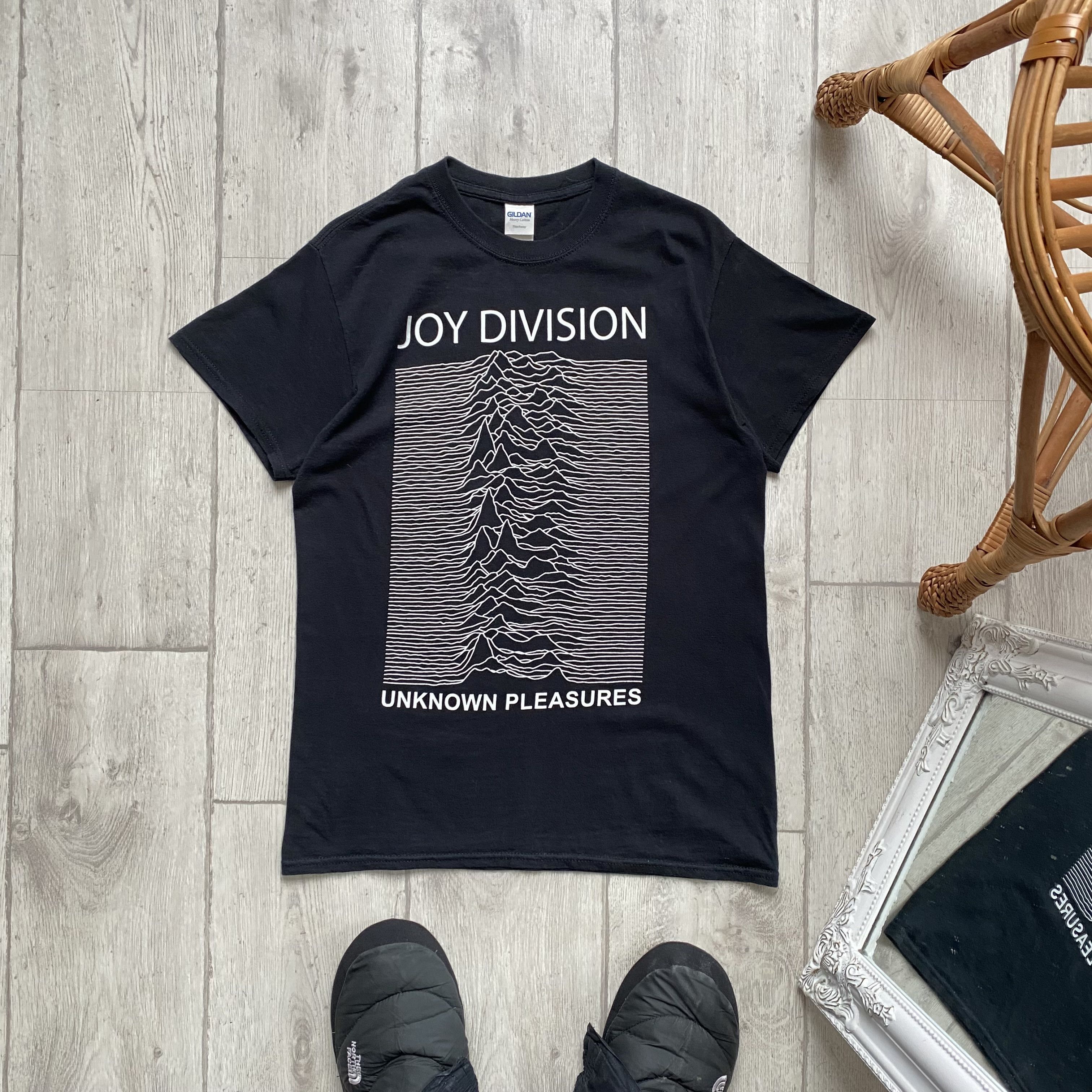 Joy Division 🎙️ Joy Division Unknown Pleasures Merch T-Shirt Size US S / EU 44-46 / 1 - 1 Thumbnail