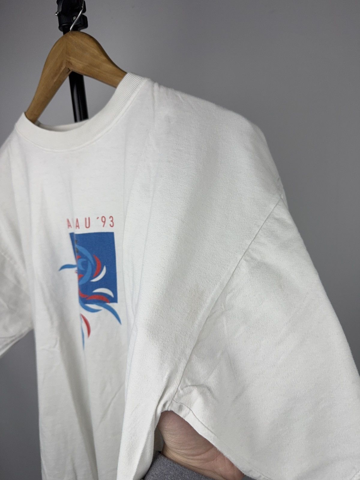 Vintage Vintage Aarau 1993 Swiss Concert Graphic T-Shirt Laurel Size US M / EU 48-50 / 2 - 11 Thumbnail