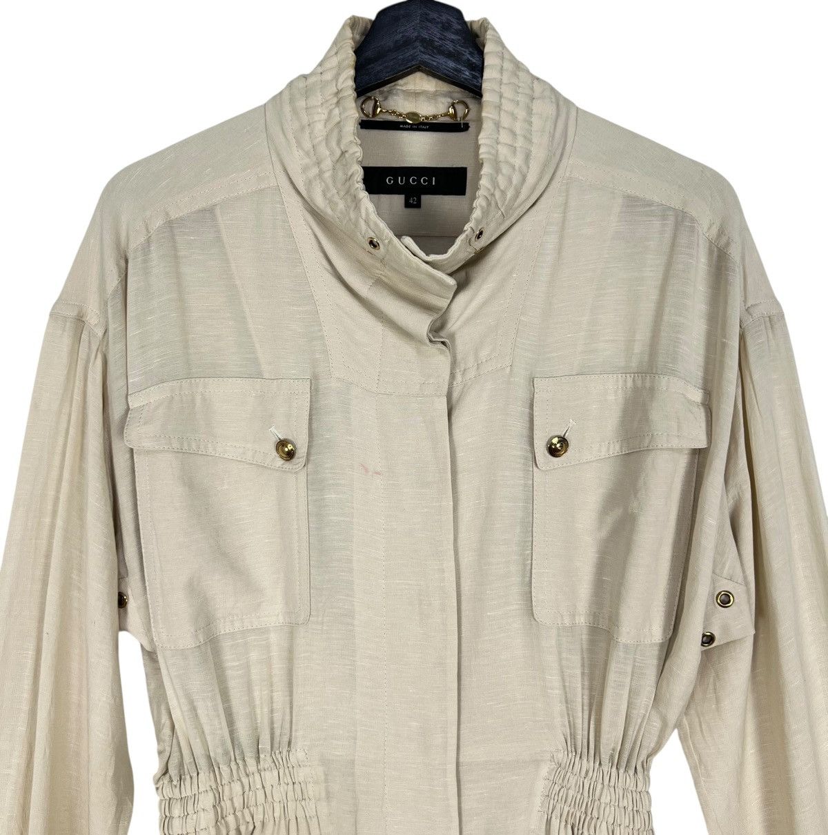 Gucci Gucci Women Rayon Light Jacket Size M / US 6-8 / IT 42-44 - 5 Thumbnail