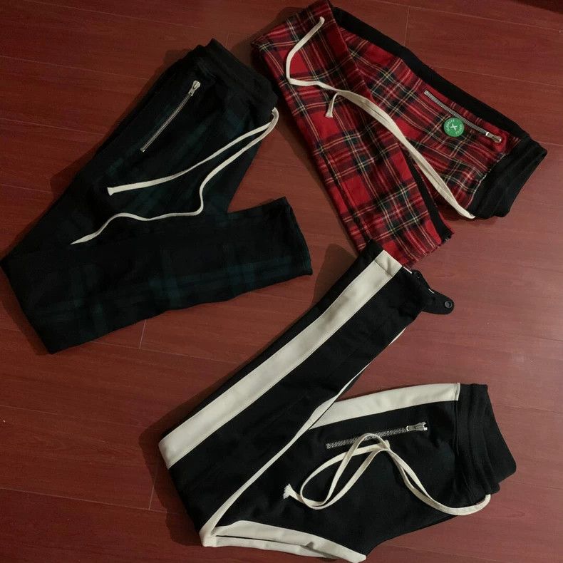 Fear of God Fear of God Red plaid trousers Size US 32 / EU 48 - 2 Thumbnail