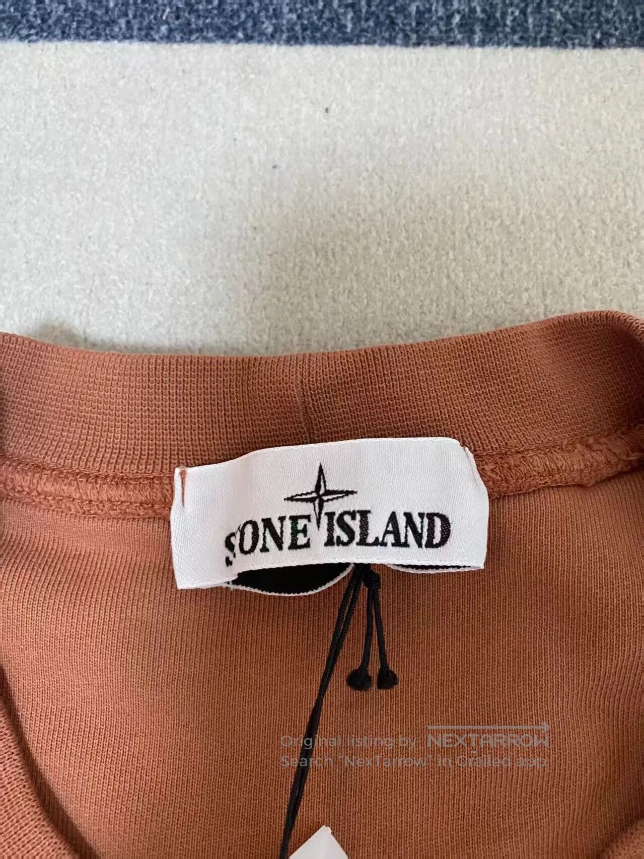 Stone Island stone island logo crew neck sweatshirt. Size US XL / EU 56 / 4 - 4 Thumbnail