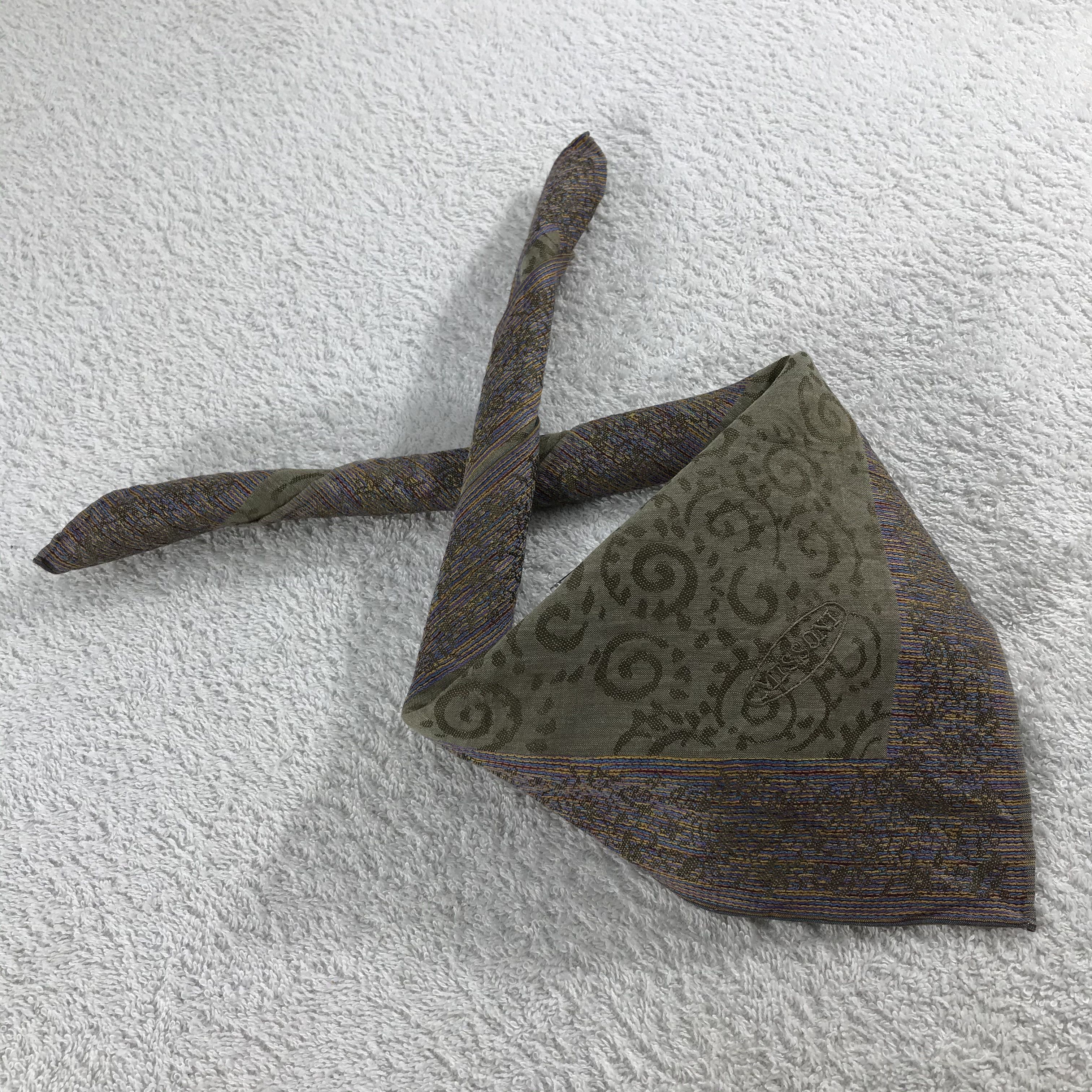 Missoni × Vintage Missoni Bandana / Handkerchief / Neckerchief - S111 Size ONE SIZE - 4 Thumbnail