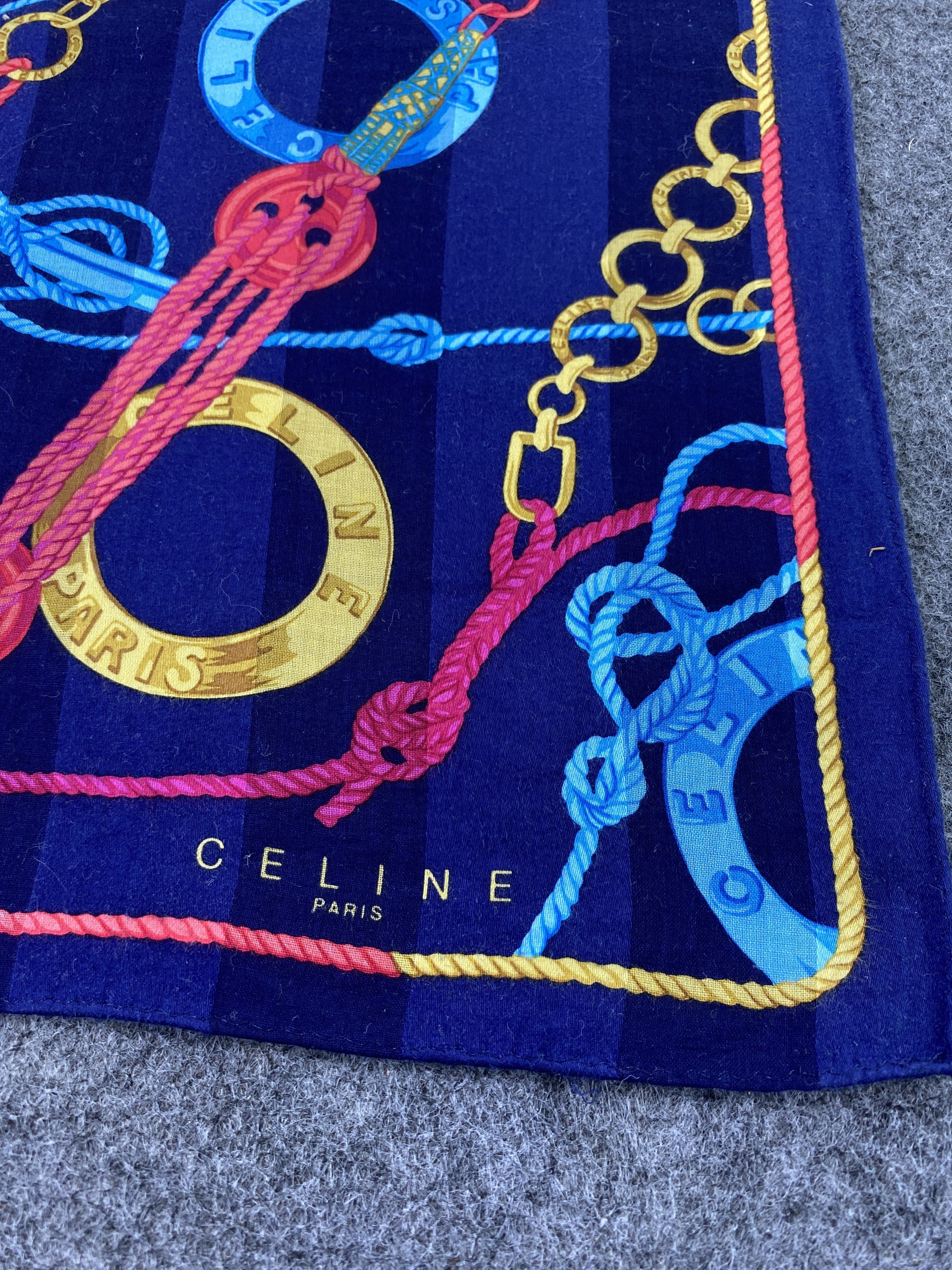 Celine Celine handkerchief bandana neckerchief-B251 Size ONE SIZE - 5 Thumbnail