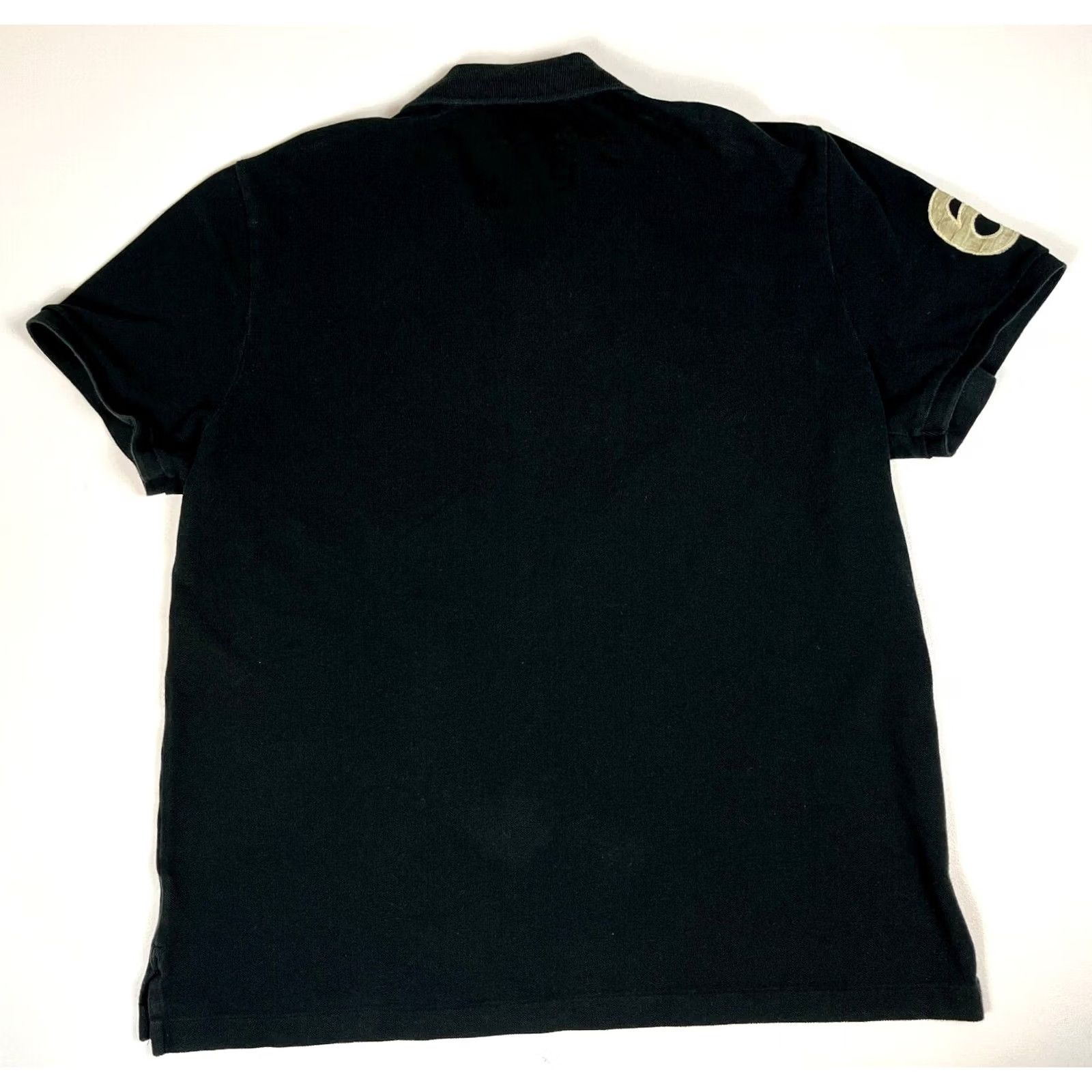 Ralph Lauren VINTAGE Polo Jeans Company Ralph Lauren Polo Shirt Men 2XL Black 90s Polo Shirt Embroidered Logo Size US XXL / EU 58 / 5 - 2 Thumbnail