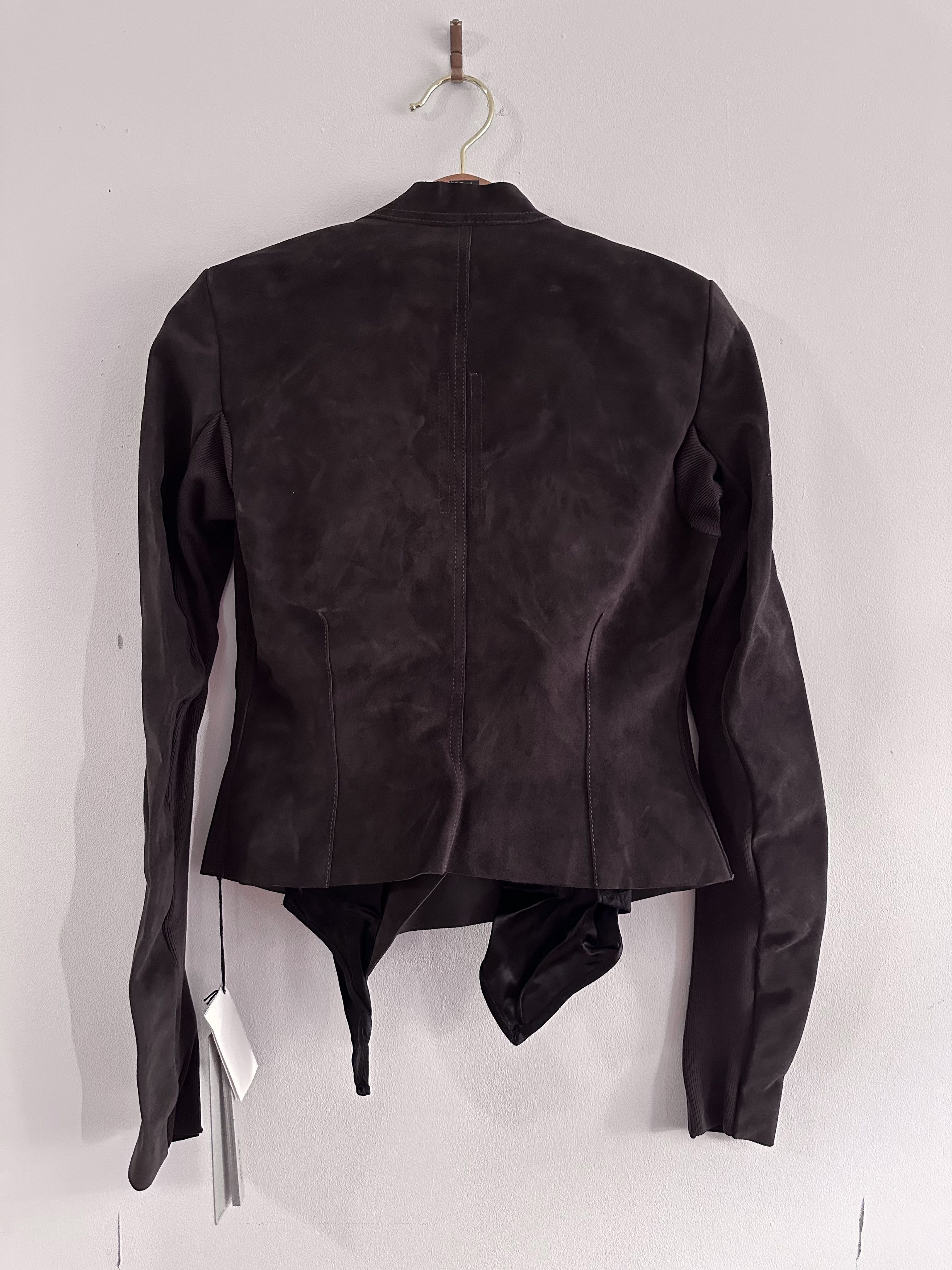 Rick Owens Rick Owens Low Neck Biker Jacket Size M / US 6-8 / IT 42-44 - 2 Thumbnail