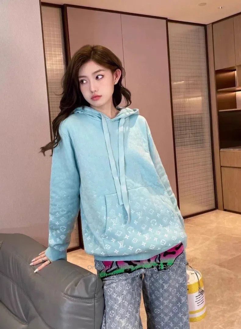 Louis Vuitton Louis Vuitton Blue Hoodie Size US M / EU 48-50 / 2 - 7 Thumbnail