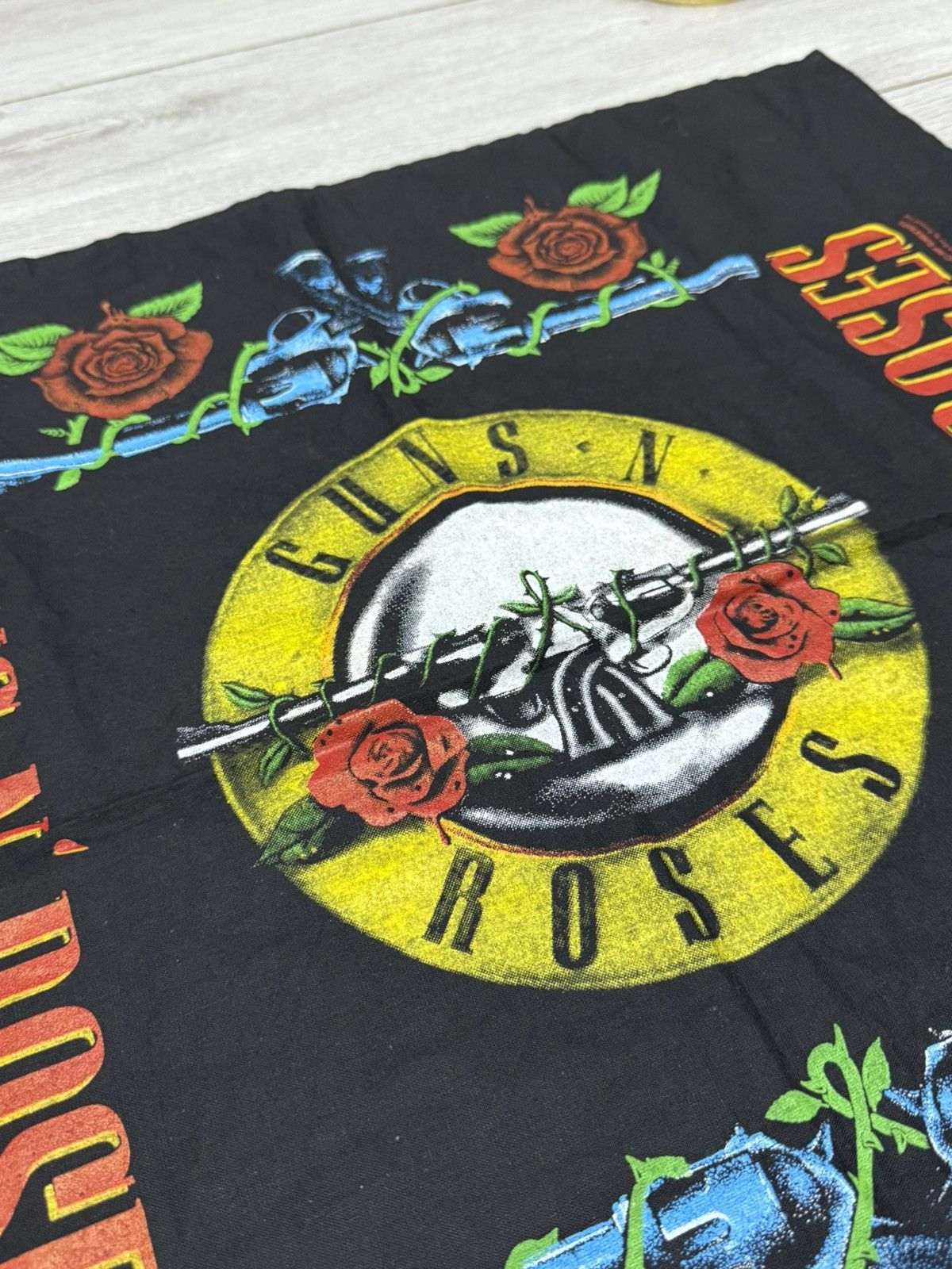 Guns N' Roses Guns n’ Roses 1989 scarf vintage transeal head hat Size ONE SIZE - 6 Thumbnail