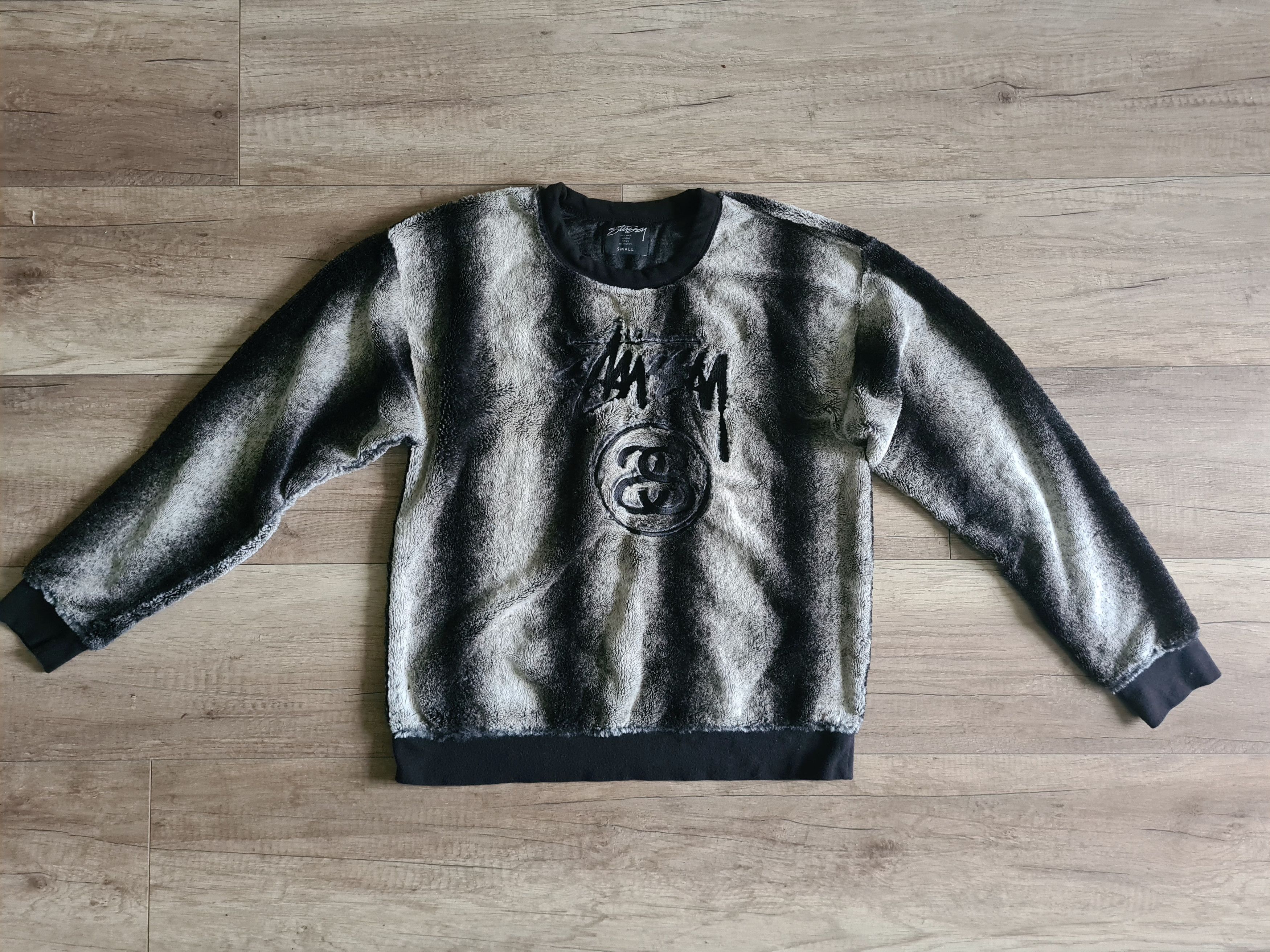 image of Stussy Stüssy Sweater Streetwear in Zajazd Czarny, Men's (Size Small)